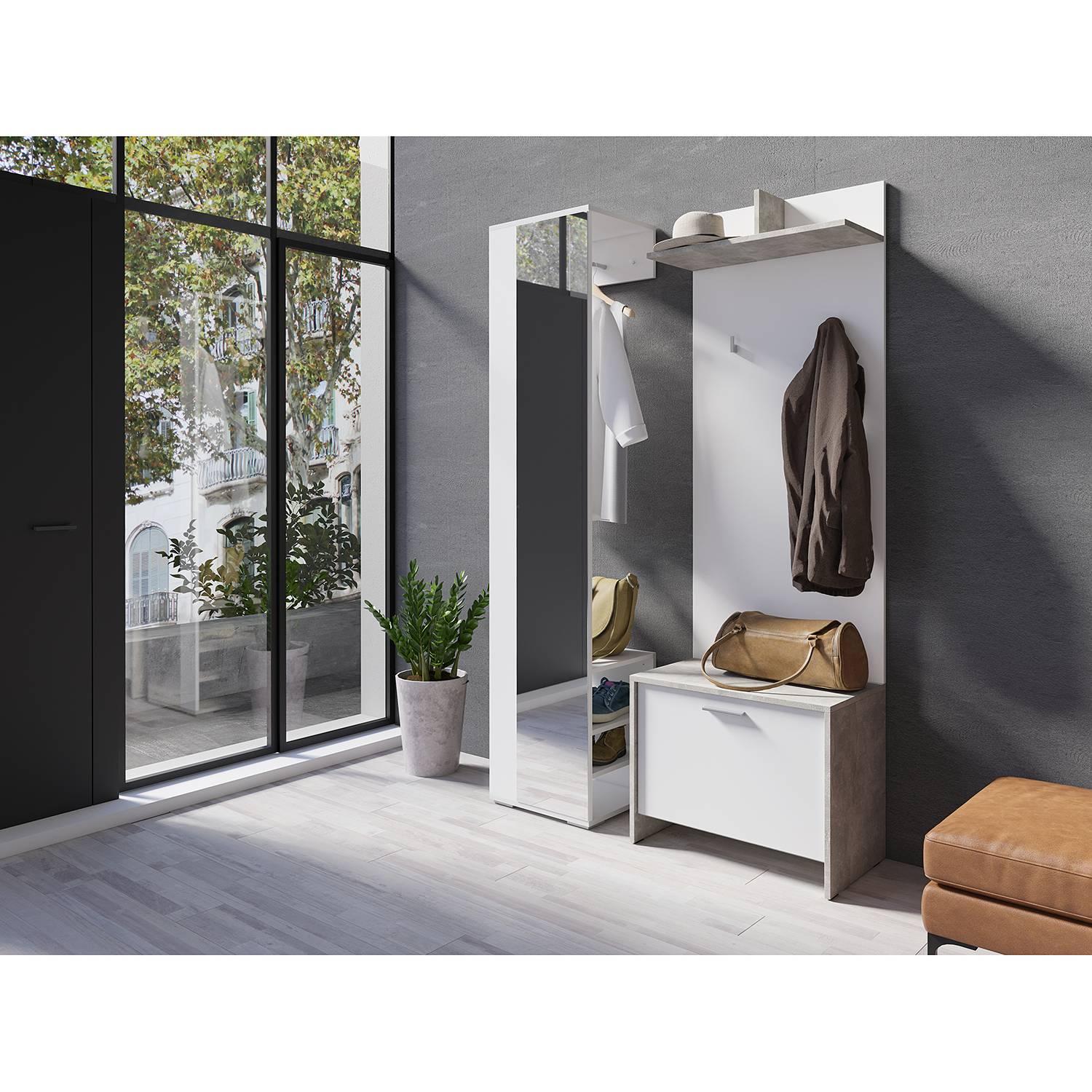 Porte-manteau mural Edgeworth