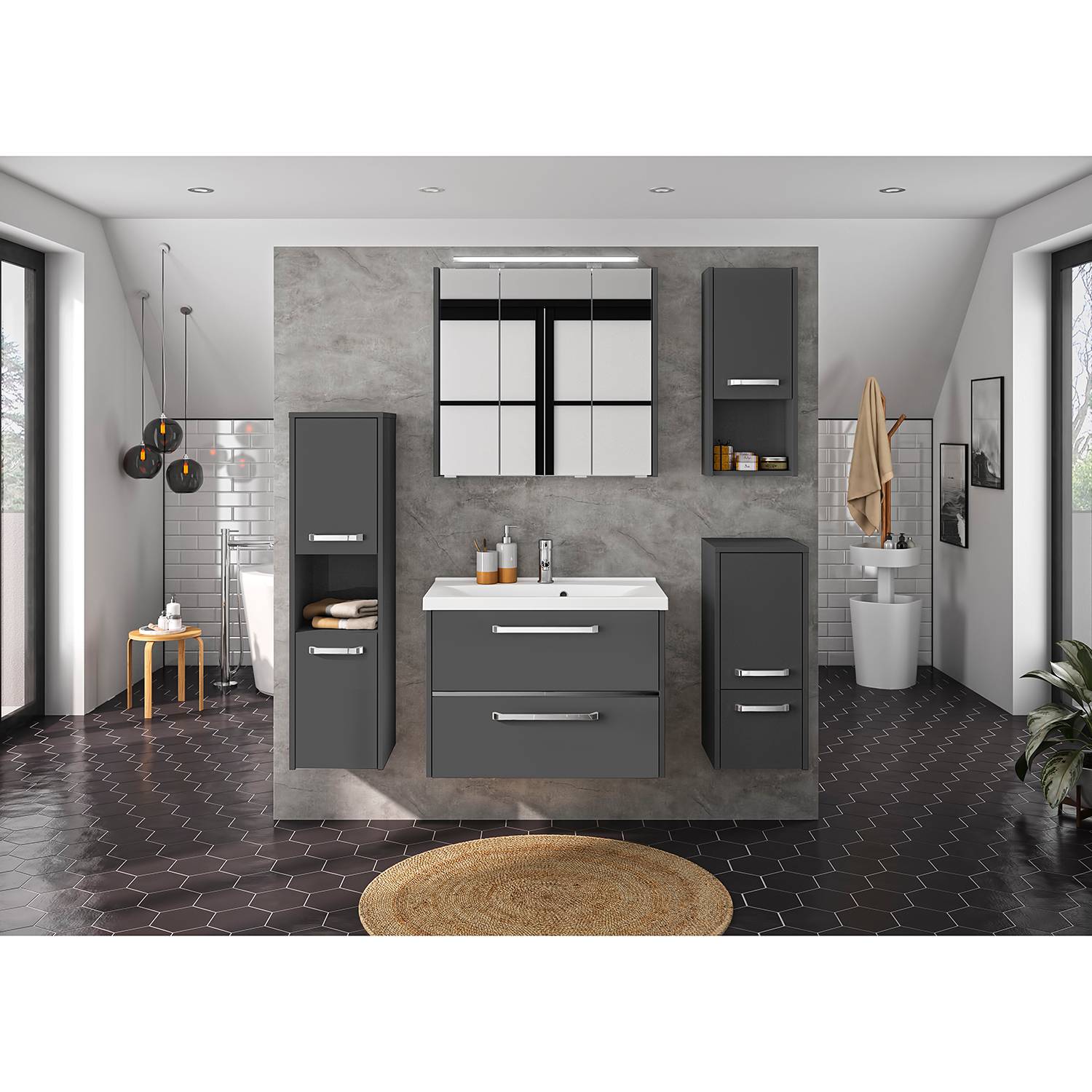 Armoire de salle de bain Fokus 3050