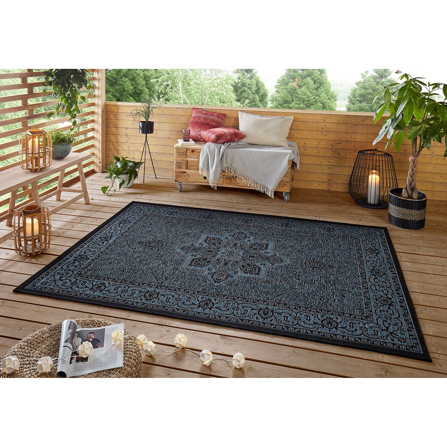 Tapis extérieur Anjara