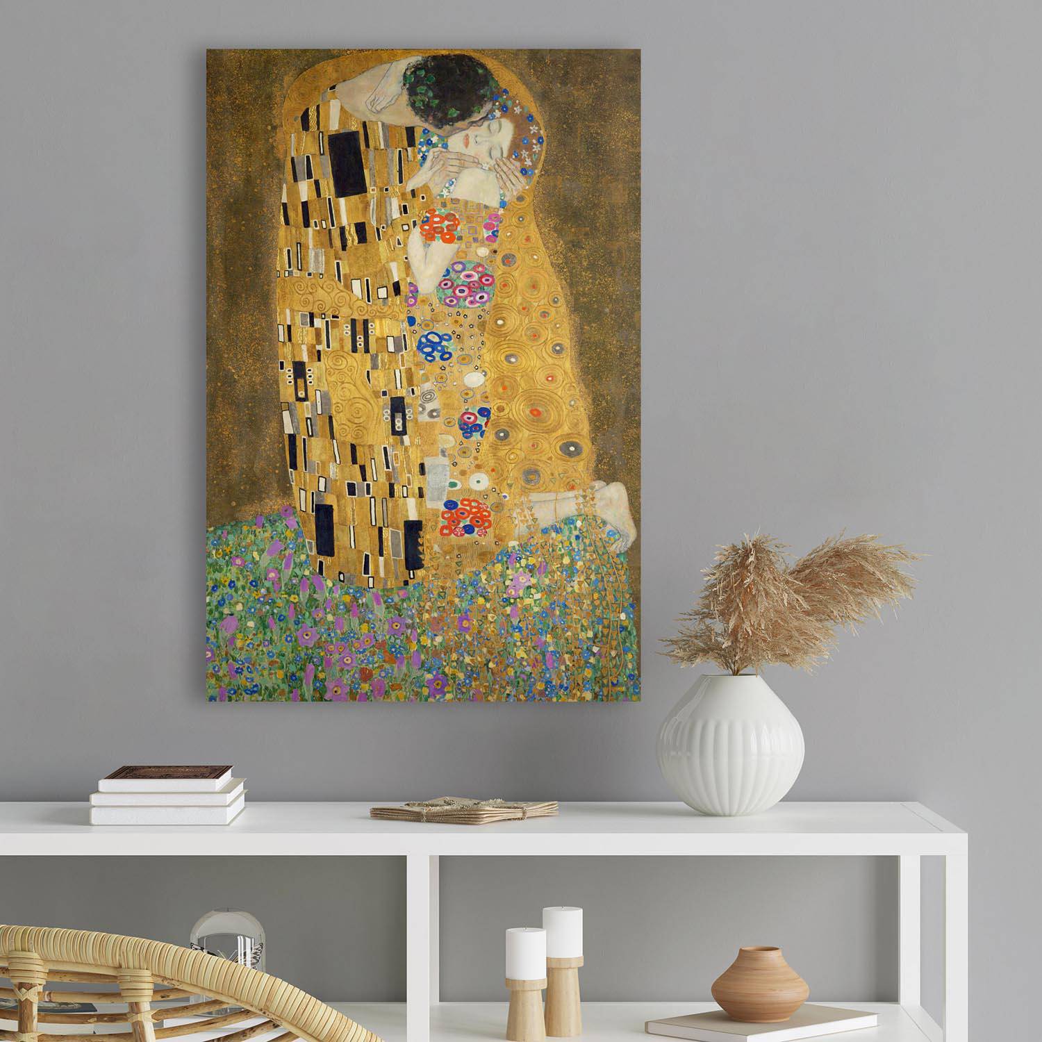Image of Tableau déco Le baiser Klimt 000000001000196048