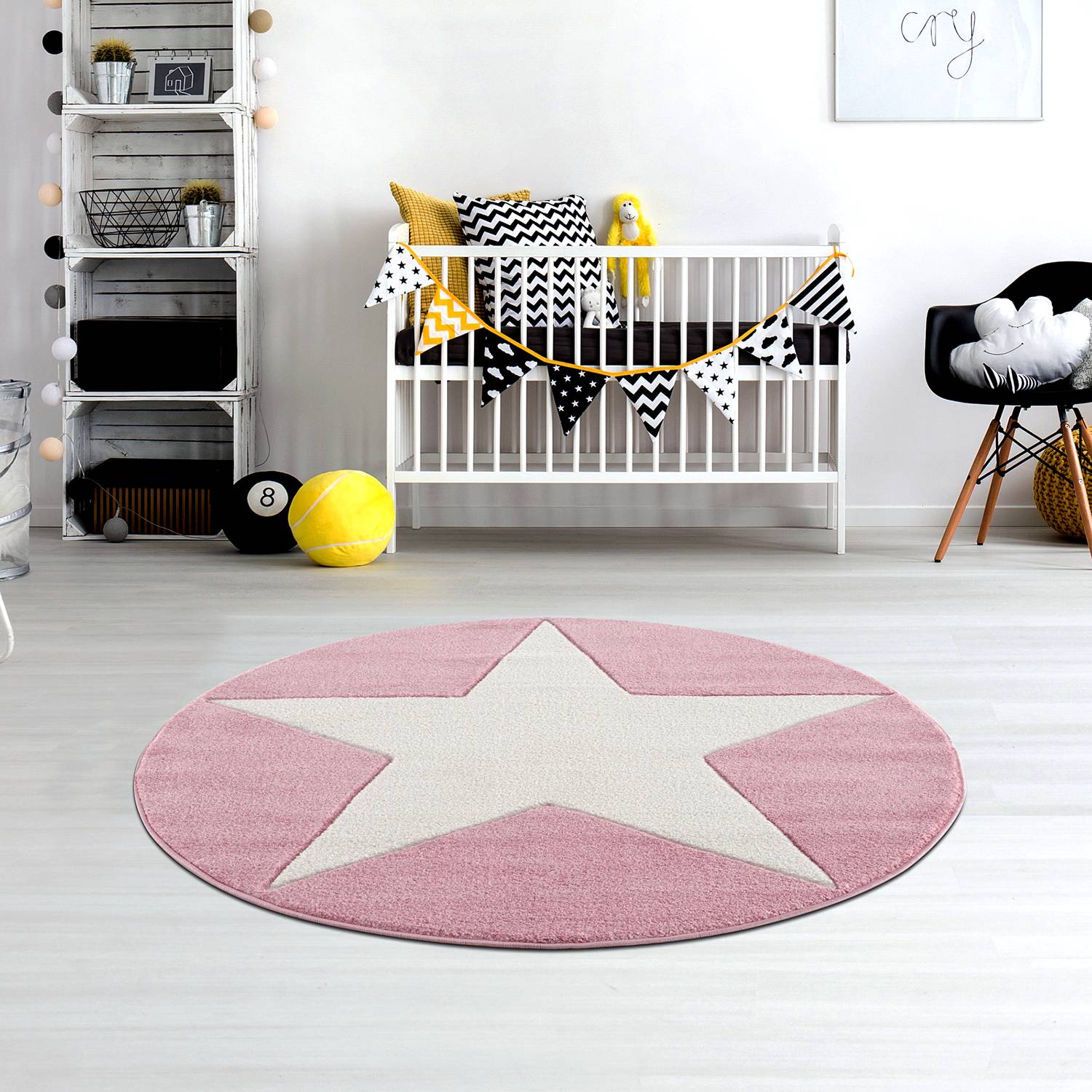 Image of Tapis enfant rond Shootingstar 000000001000198181