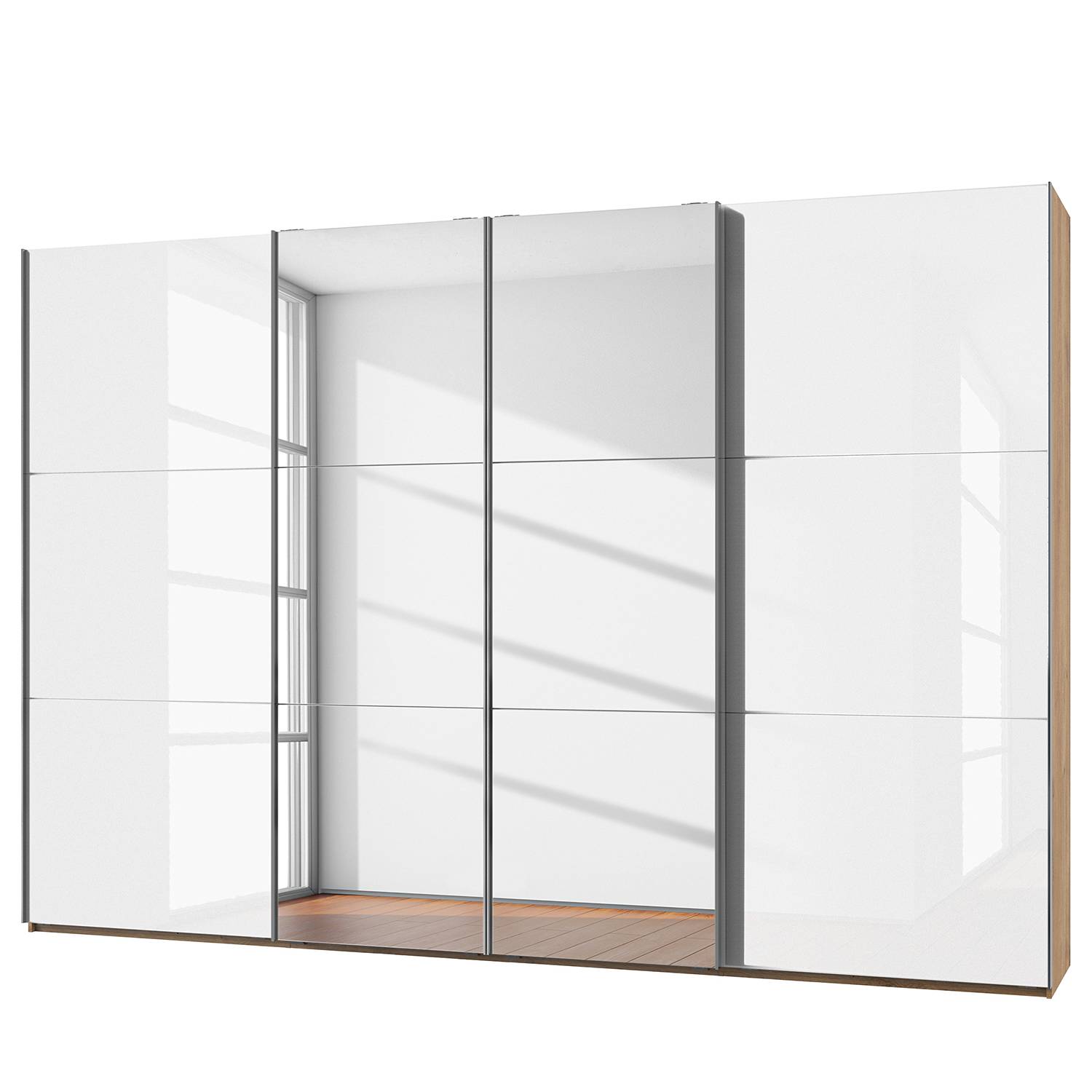 Armoire à portes coulissantes L. 36D II Je commande ! home24