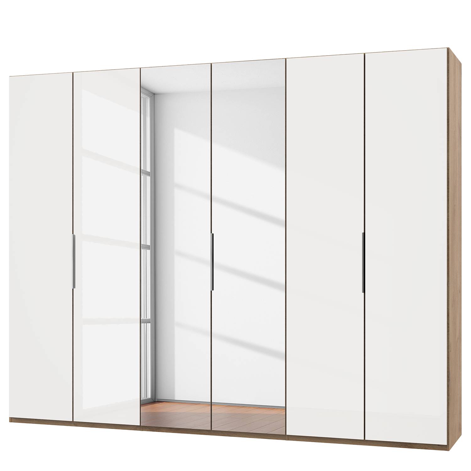 home24 Drehtürenschrank Level 36 D II