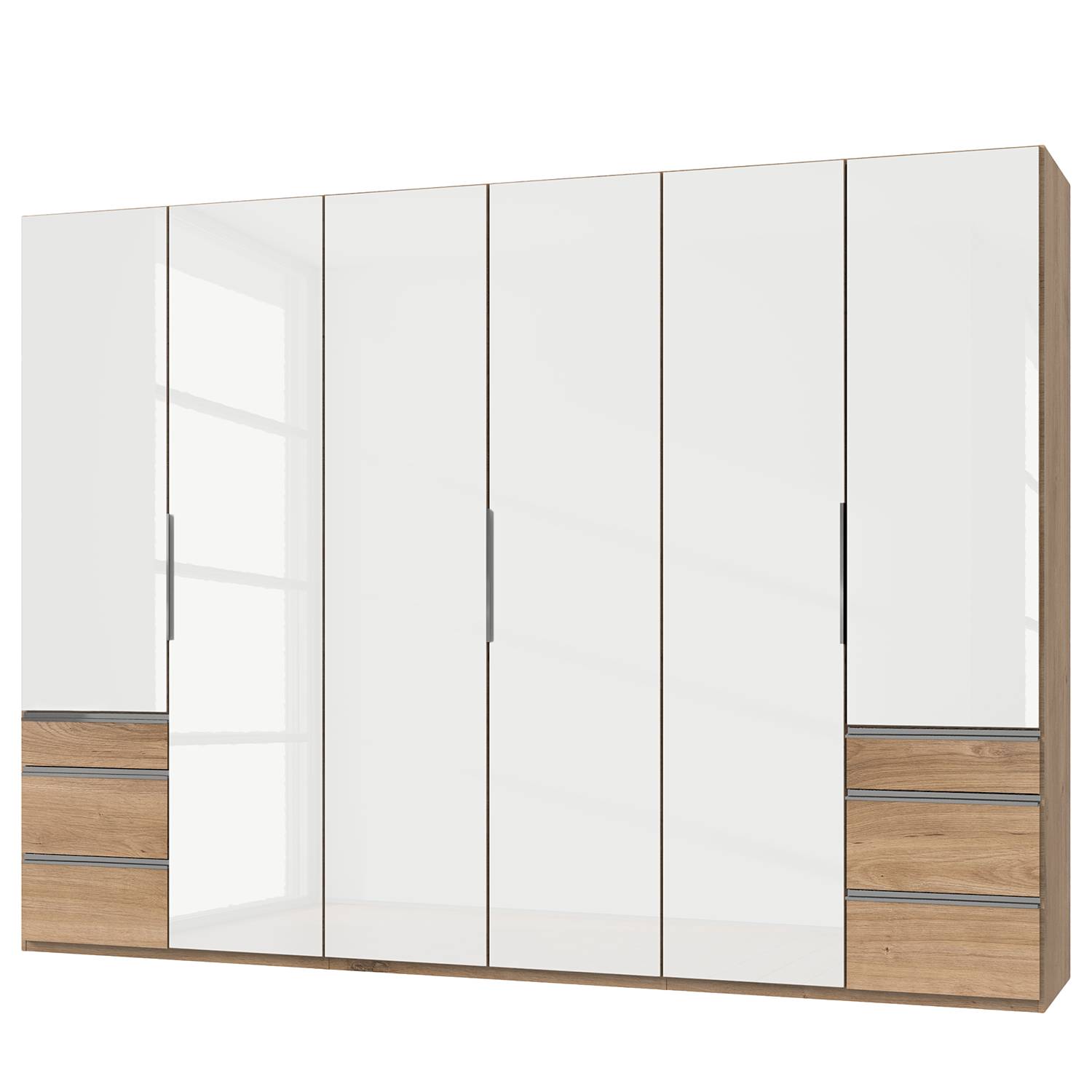 home24 Drehtürenschrank Level 36 D III