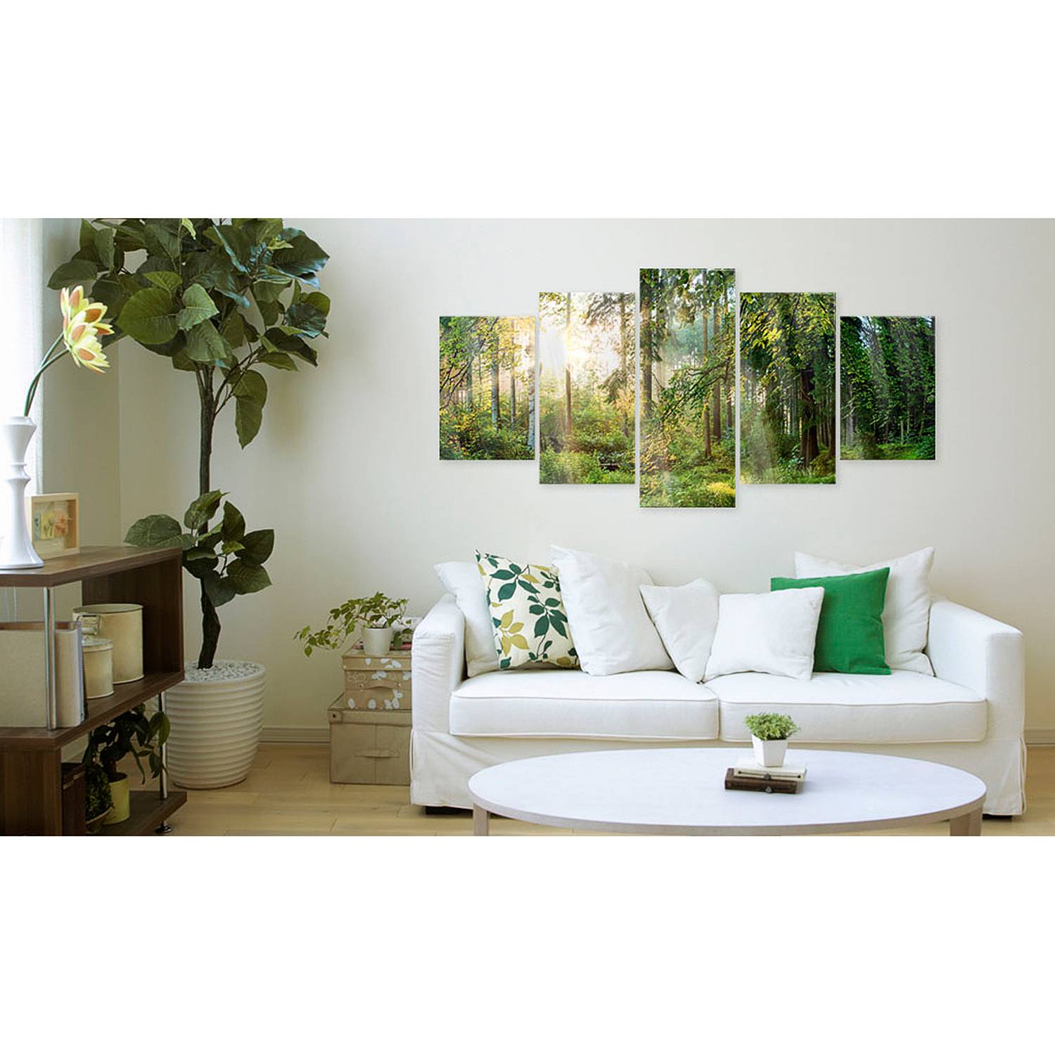 Home24 Acrylglas-afbeelding Green Sanctuary, Artgeist