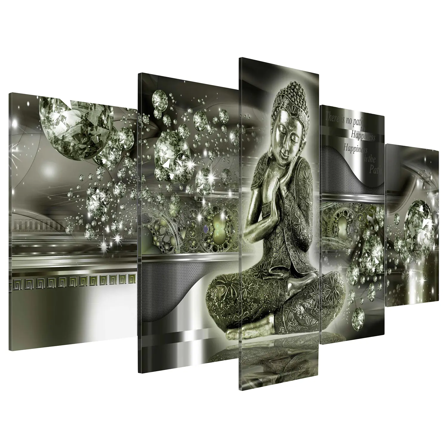 Acrylglasbild Emerald Buddha | Bilder