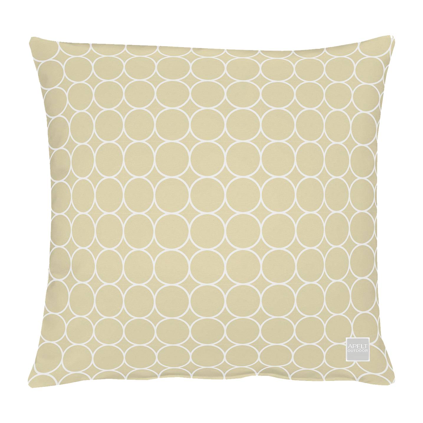 home24 Apelt Kissenbezug 3973 Beige 46x46 cm (BxH) Kunstfaser