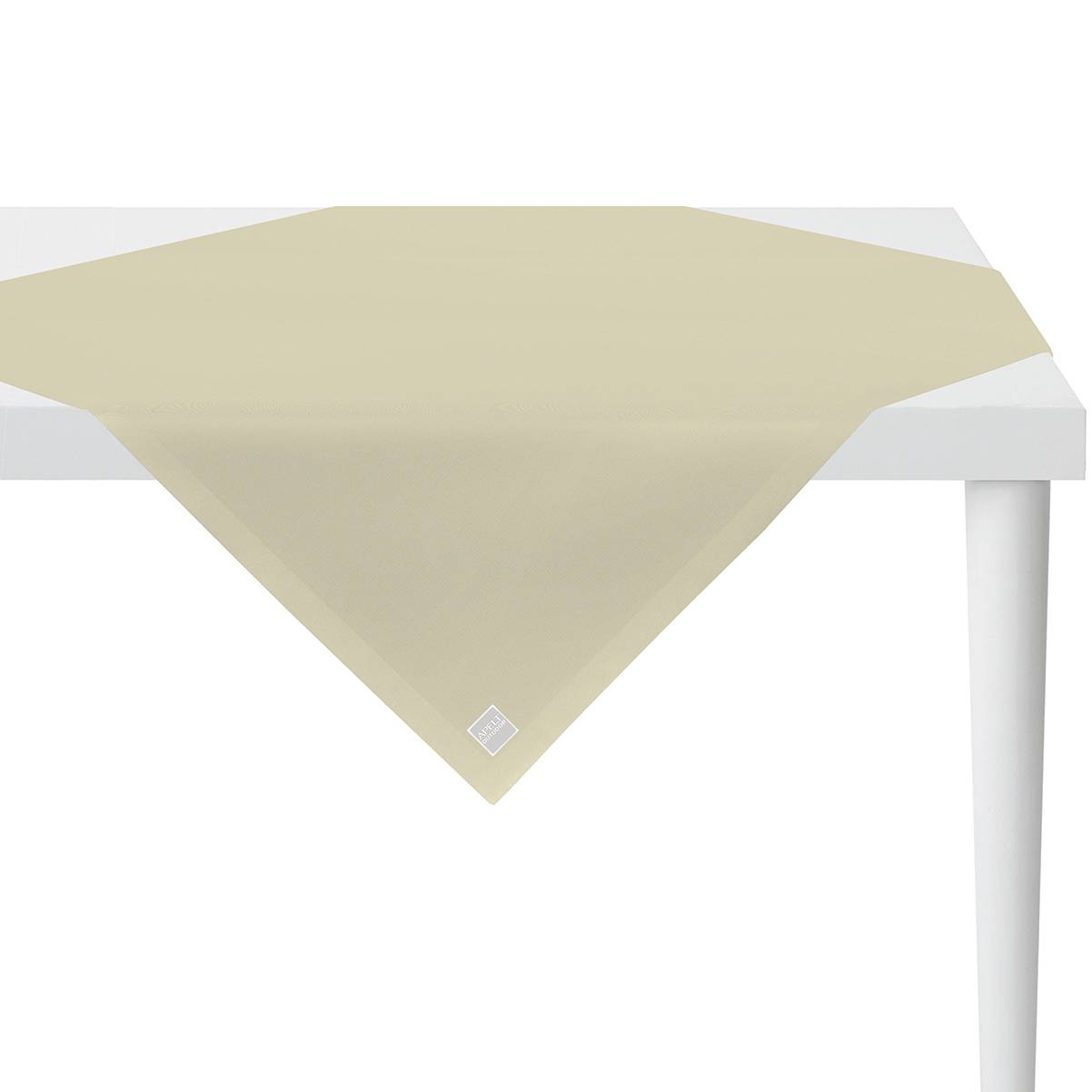 home24 Apelt Tischdecke Gundaroo Sand Kunstfaser 88x88 cm (BxT)