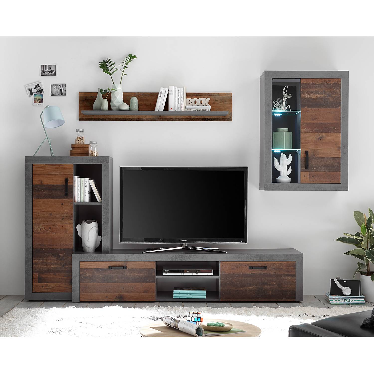 Ensemble meubles TV Nunda (4 éléments)