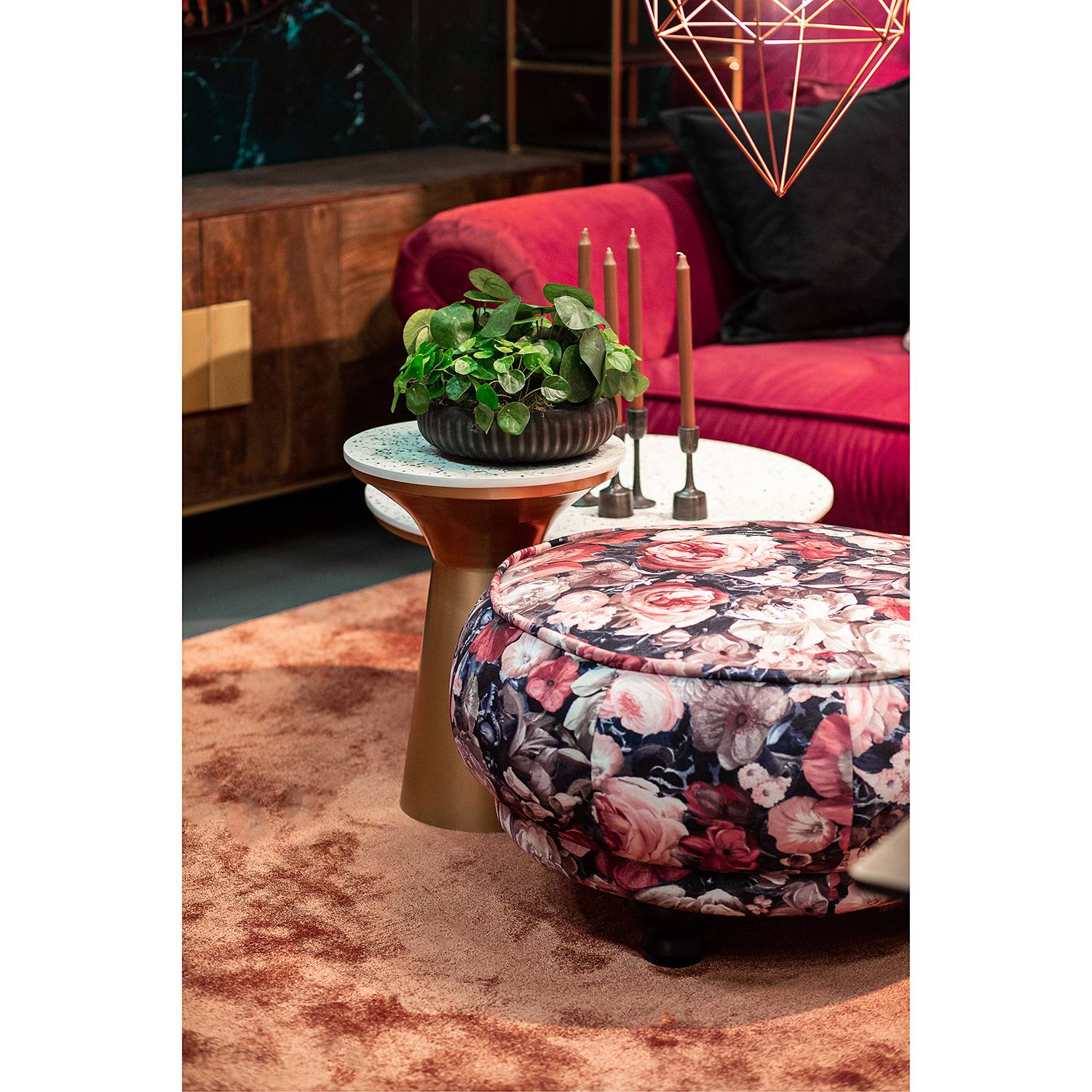 home24 Polsterhocker Lusse