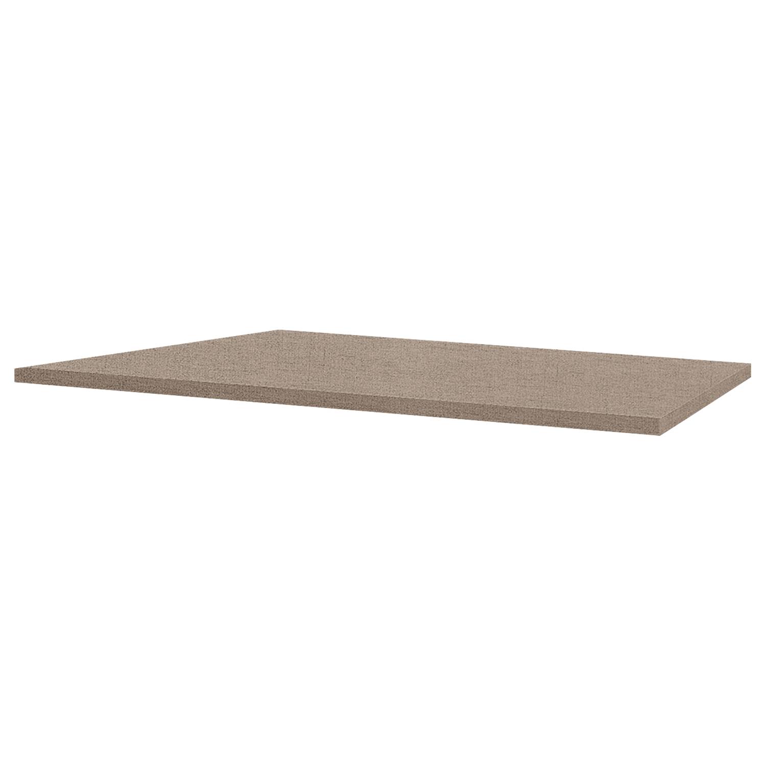 home24 90er Fachboden SKØP Naturfarbene Leinenoptik 88x22x50 cm (BxHxT) Spanplatte Modern