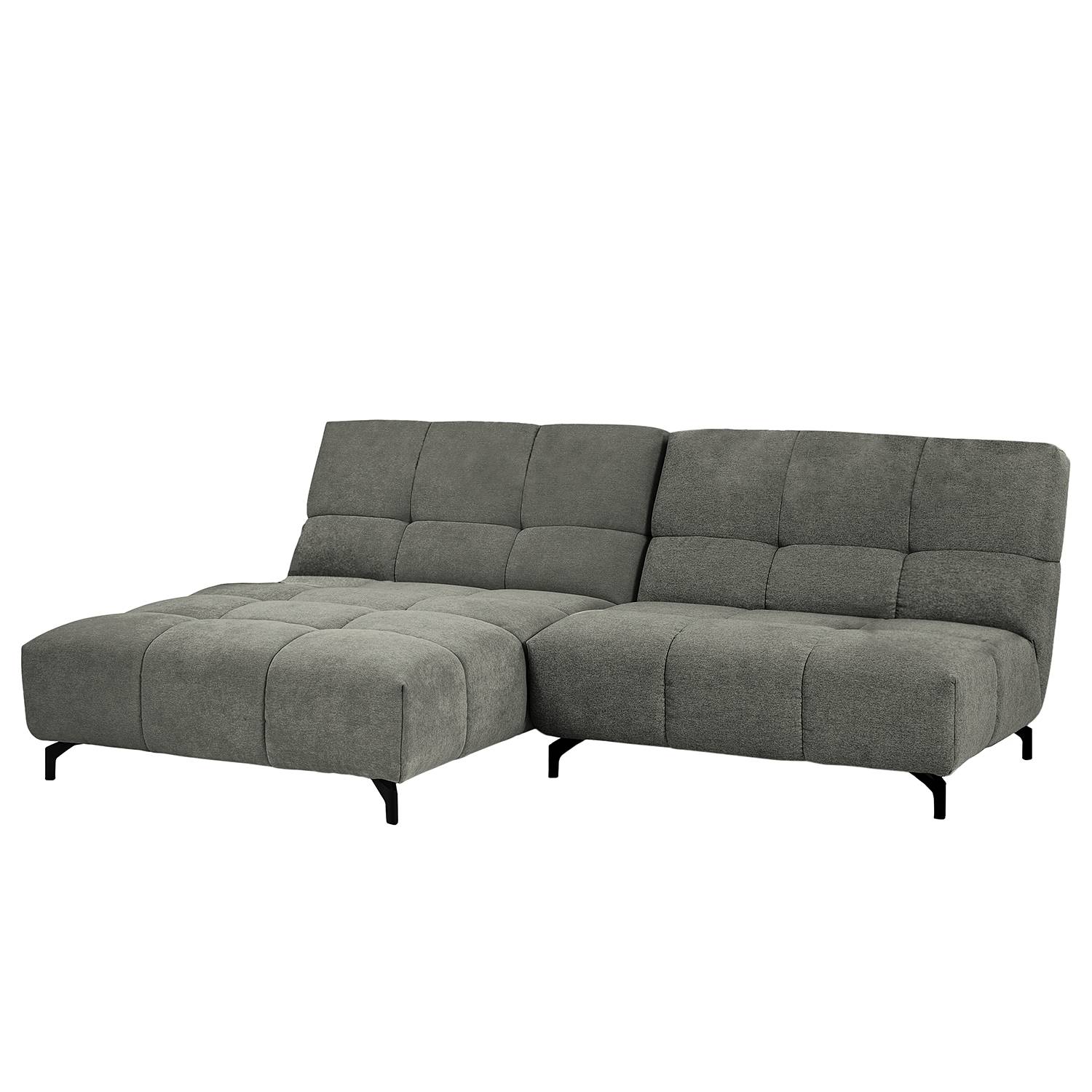home24 Fredriks Ecksofa Bellmore II Senfgelb Microfaser 240x91x169 cm