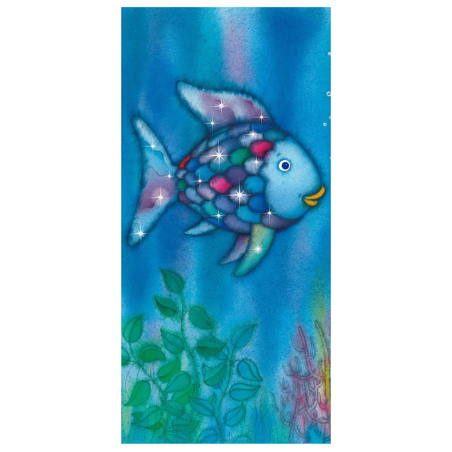Raumteiler Der Regenbogenfisch II | Kinderzimmer-Vorhänge