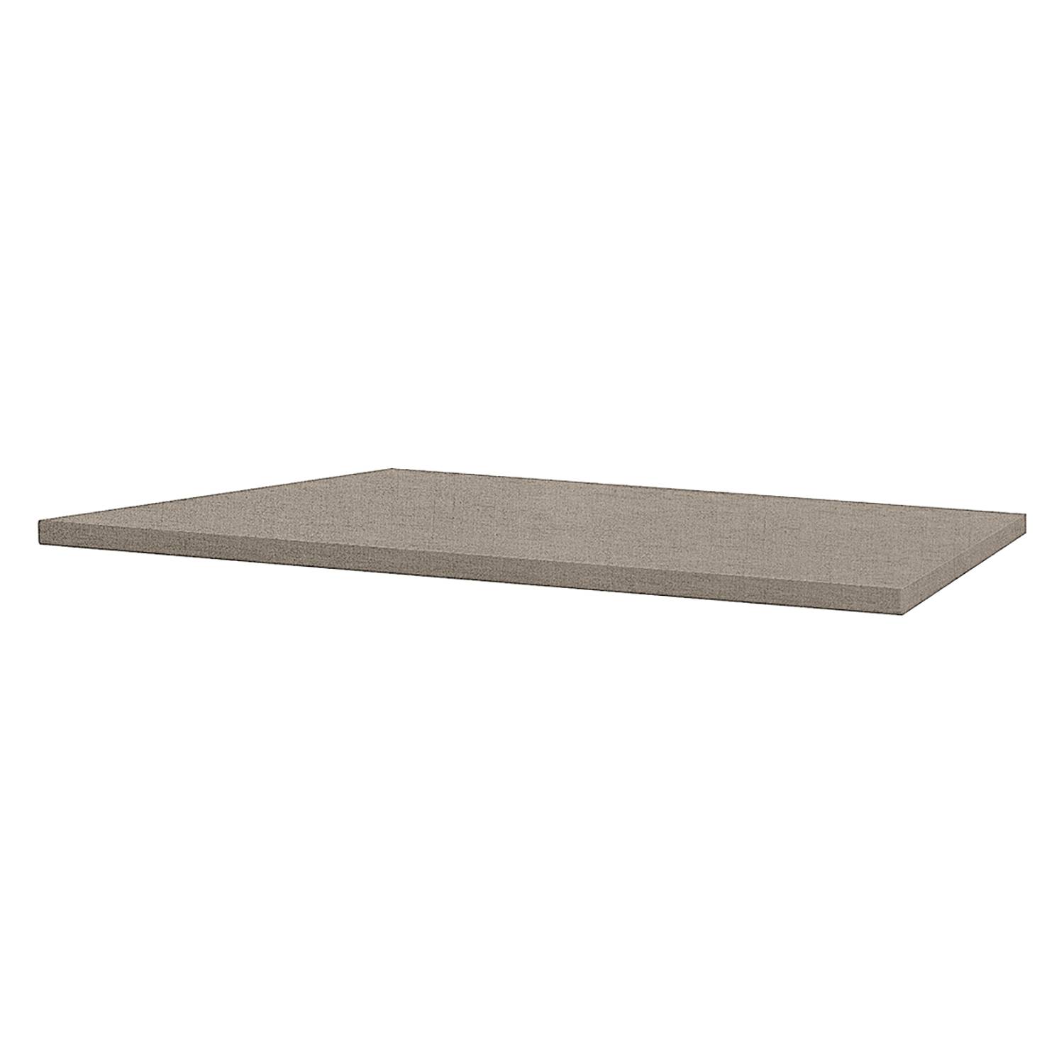 home24 45er Fachboden SKØP Naturfarbene Leinenoptik 43x2,2x50 cm (BxHxT) Spanplatte Modern