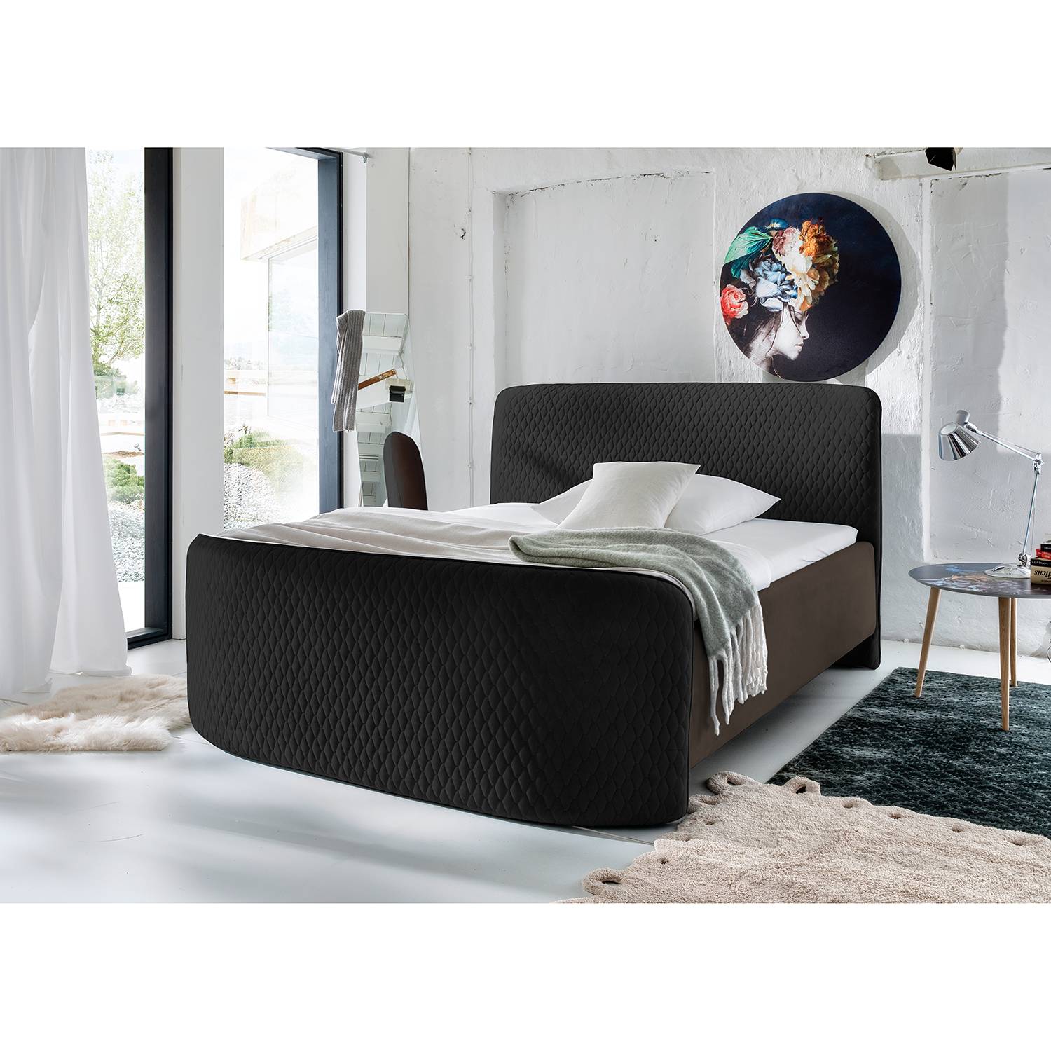 Lit boxspring Avelina