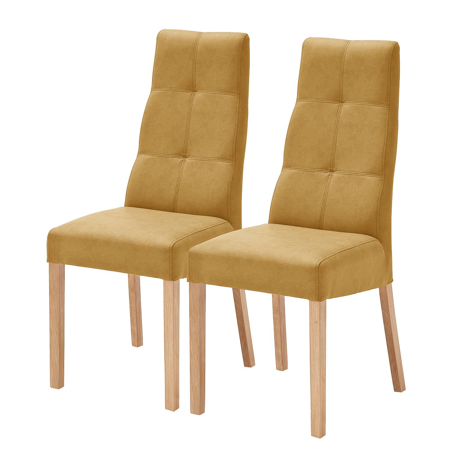 Home24 Gestoffeerde stoelen Paki (set van 2), Ars Natura