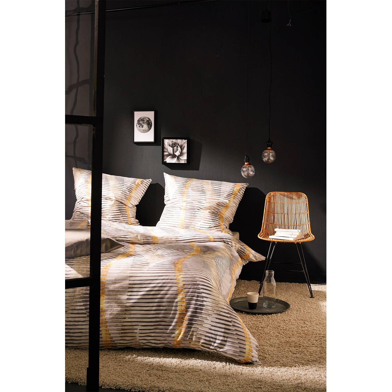 home24 Mako-Satin-Bettwäsche Mika