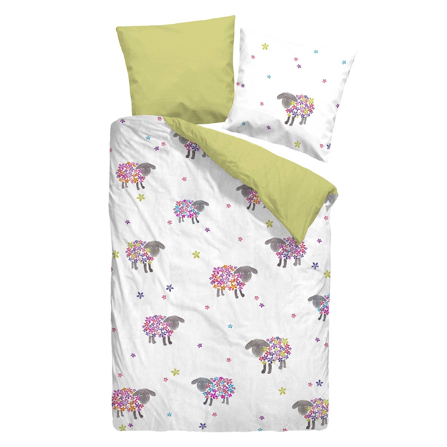 Mako-Satin-Bettwäsche Schaf kaufen | home24