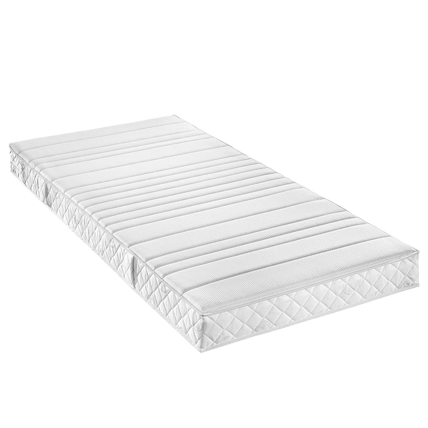 home24 f.a.n. Kaltschaummatratze Komfort 140x200 cm H3 bis zu 80 kg Weiß