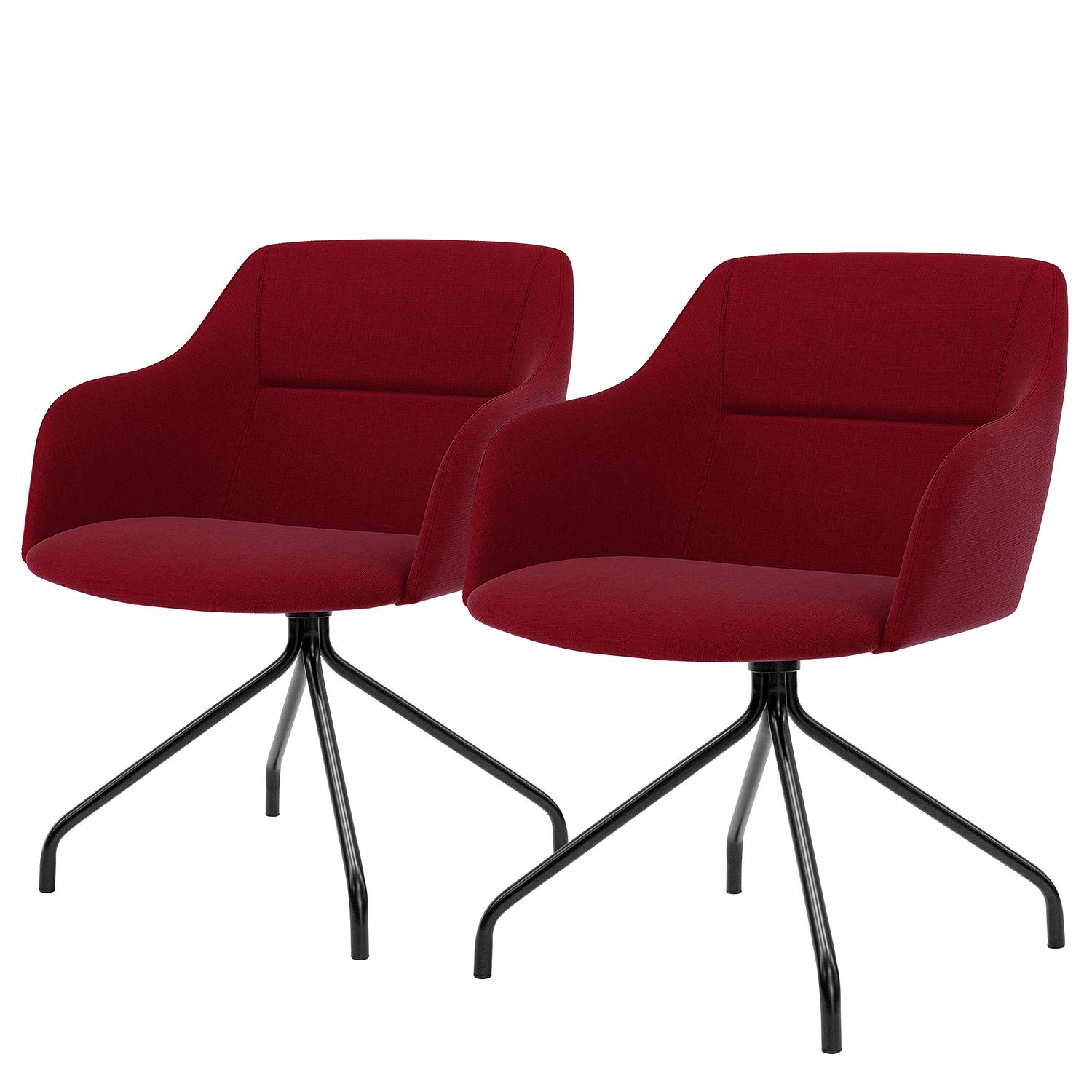 Chaises à accoudoirs Sofia II (lot de 2)