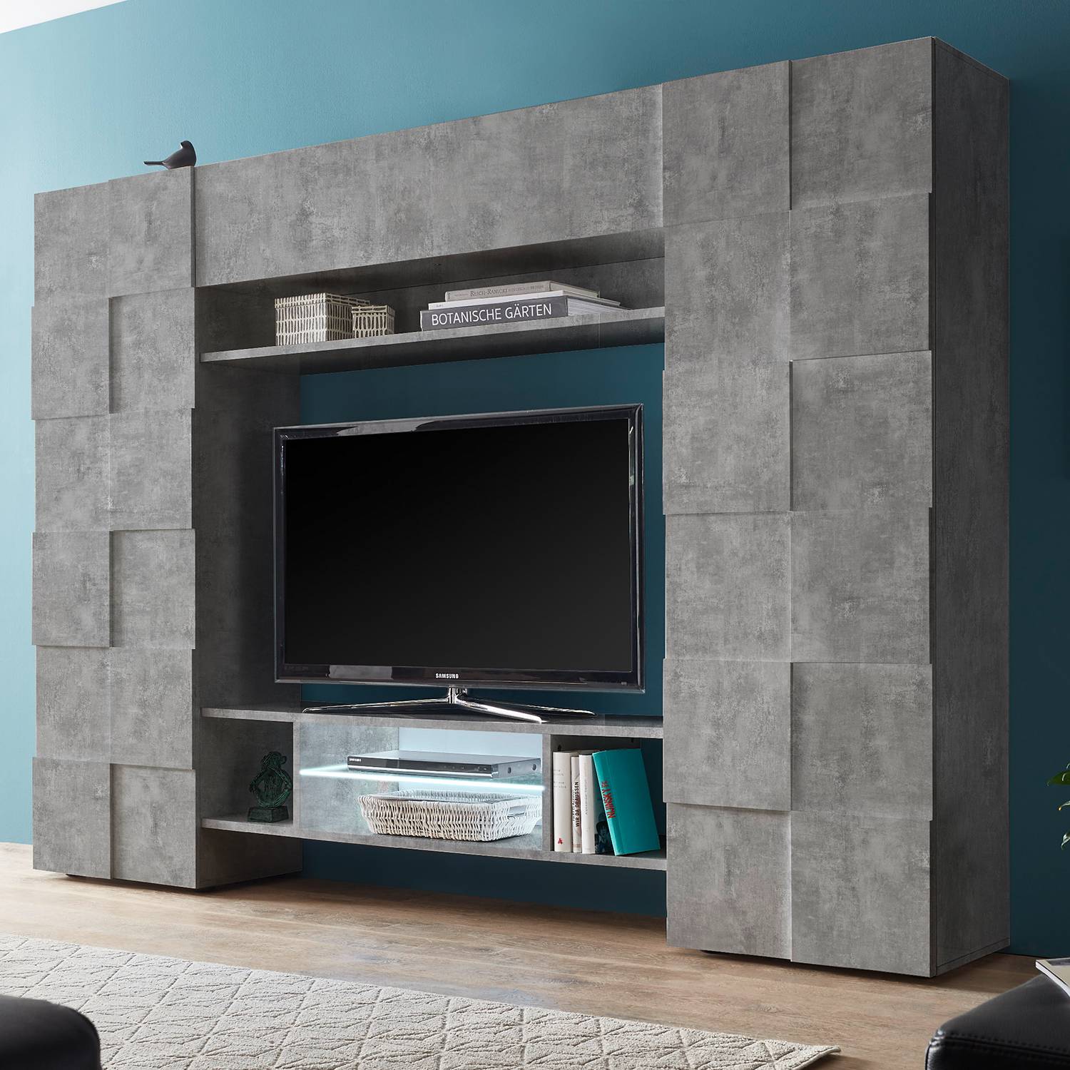 Meubles TV muraux Dama I (5 élém.)