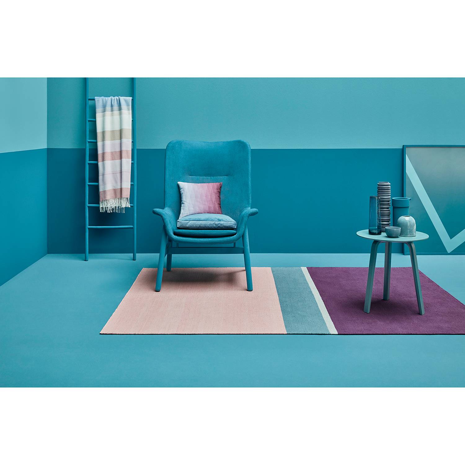 Tapis en laine Midas Kelim