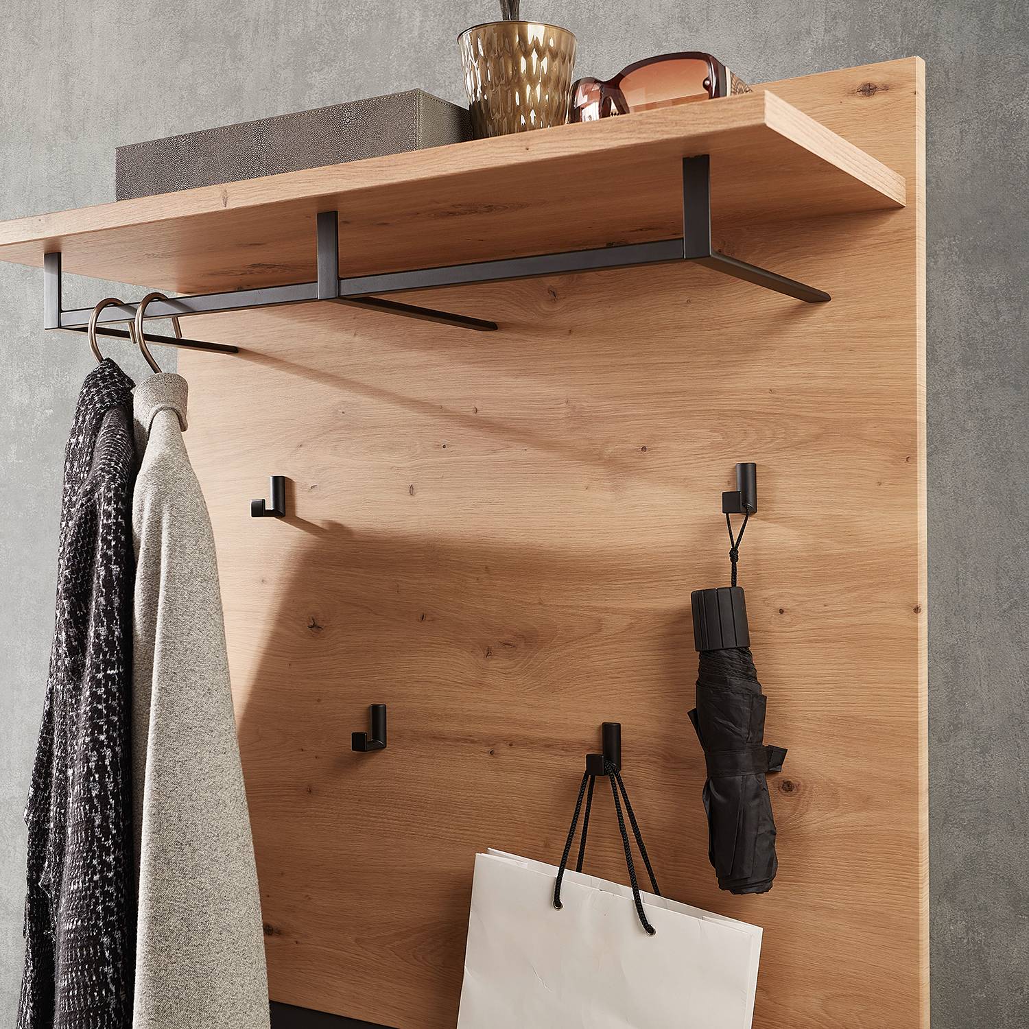 schrank 80 cm tief C+P Werkzeugschrank | Materialschrank 80cm Tiefe | 195x93x80 Kleiderschrank weiß