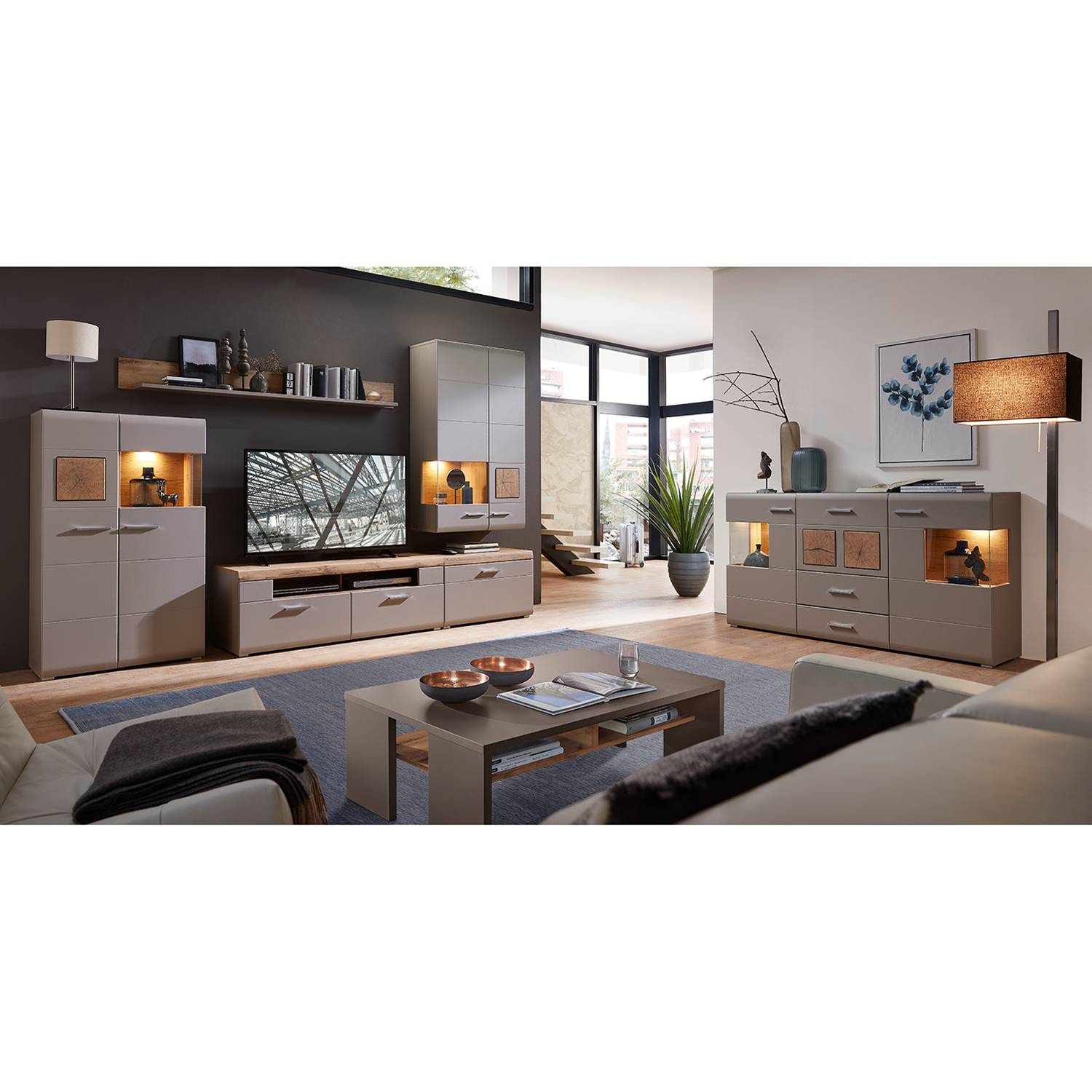Home24 Tv-meubel Aulby II, loftscape