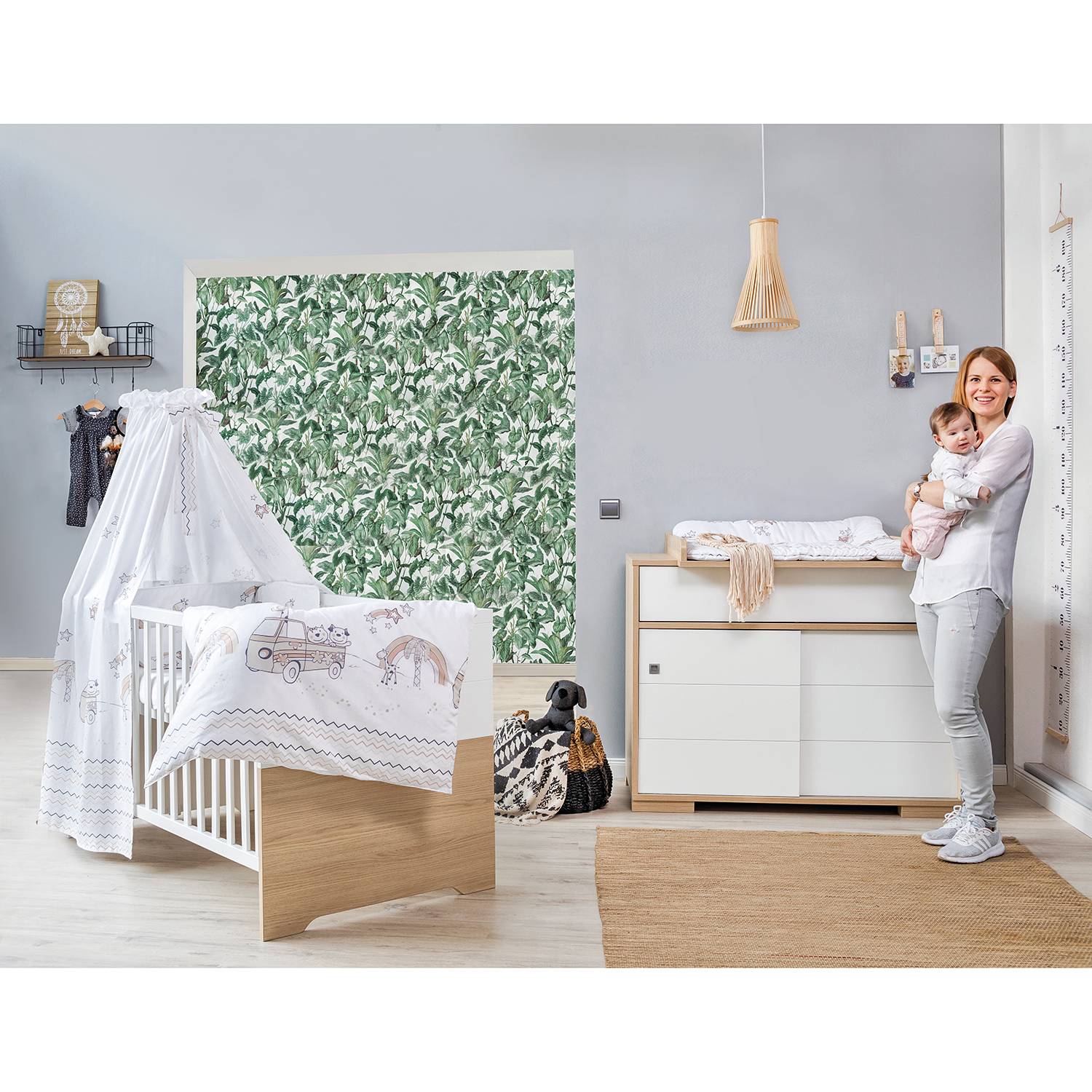 Chambre enfant Slide Oak (2 éléments)
