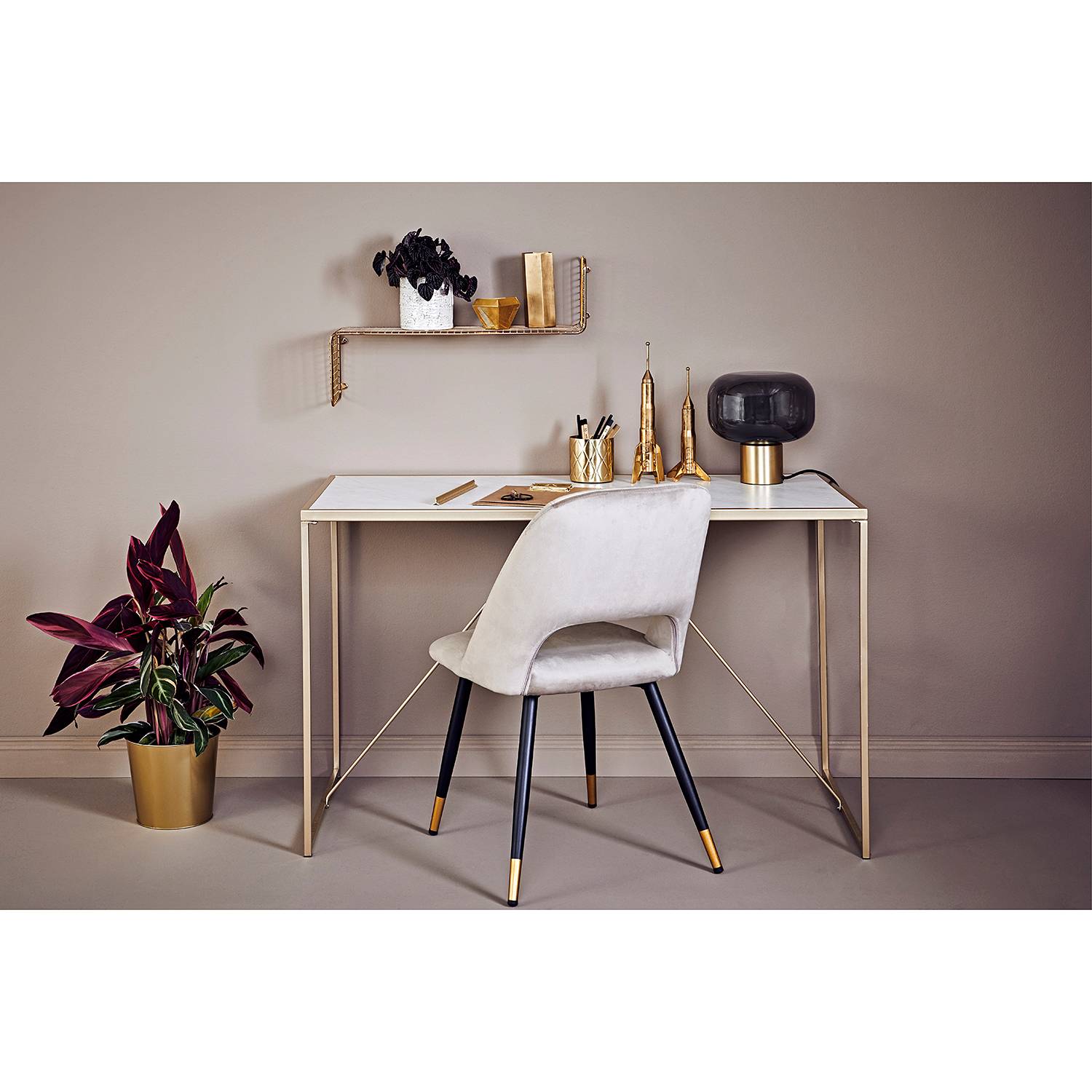 home24 Schreibtisch Glam Desk