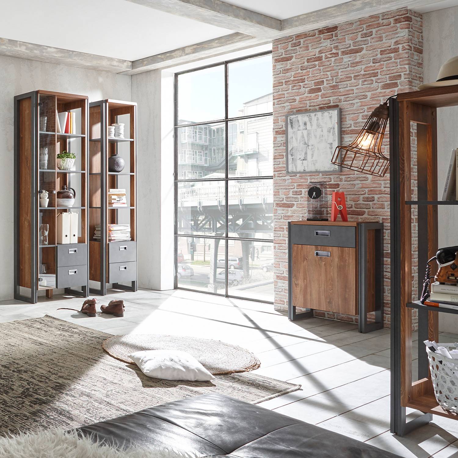 home24 Vitrinenschrank Marton