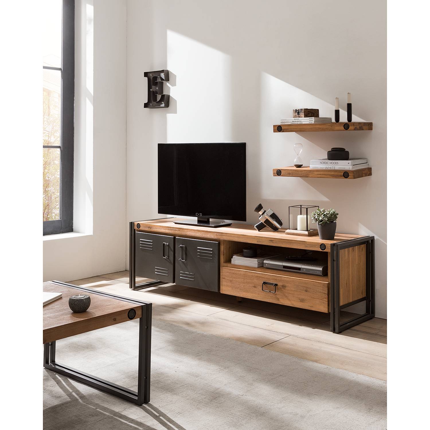 home24 Wandboard Manchester (2er-Set)