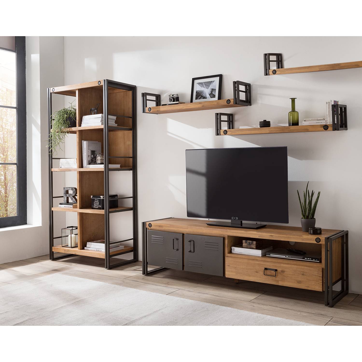 Tablettes murales Manchester (lot de 3)