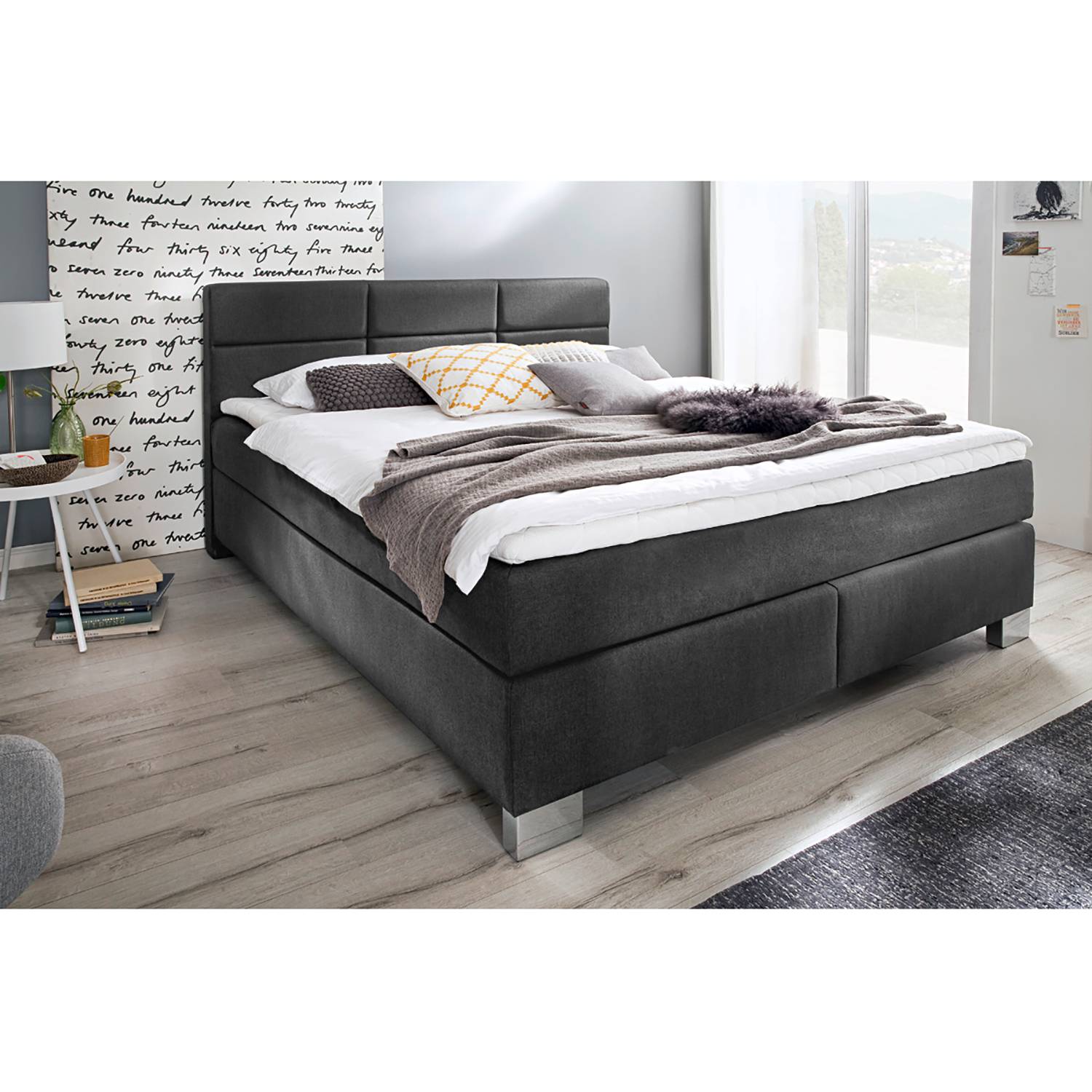 Lit boxspring Aurelius