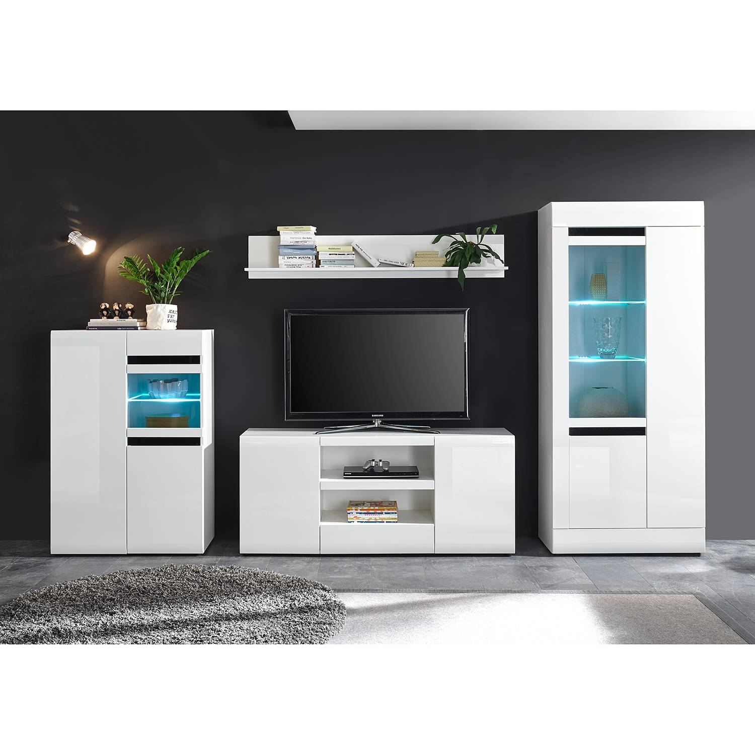Ensemble meubles TV Nyons II (4 élém.)