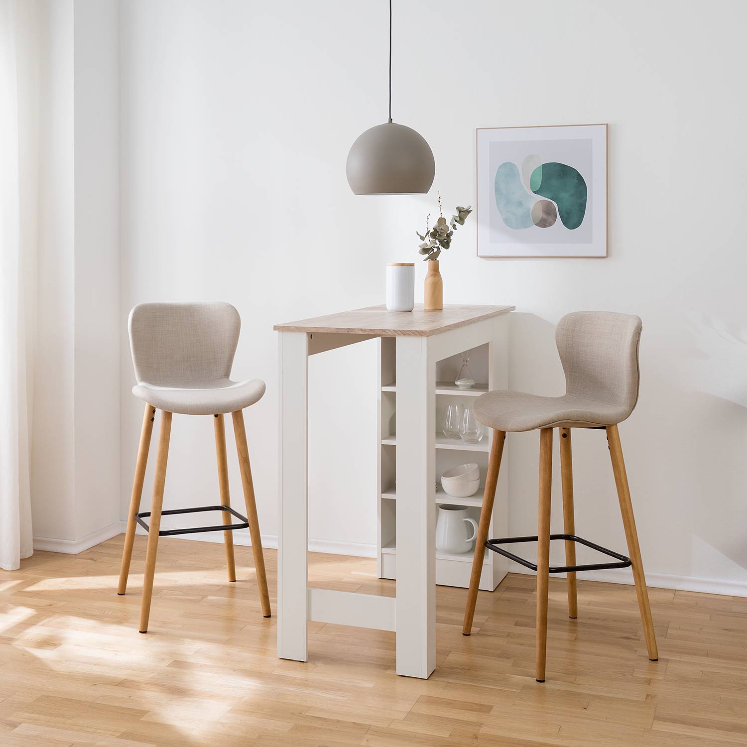 home24 Barstuhl Livaras (2er-Set)