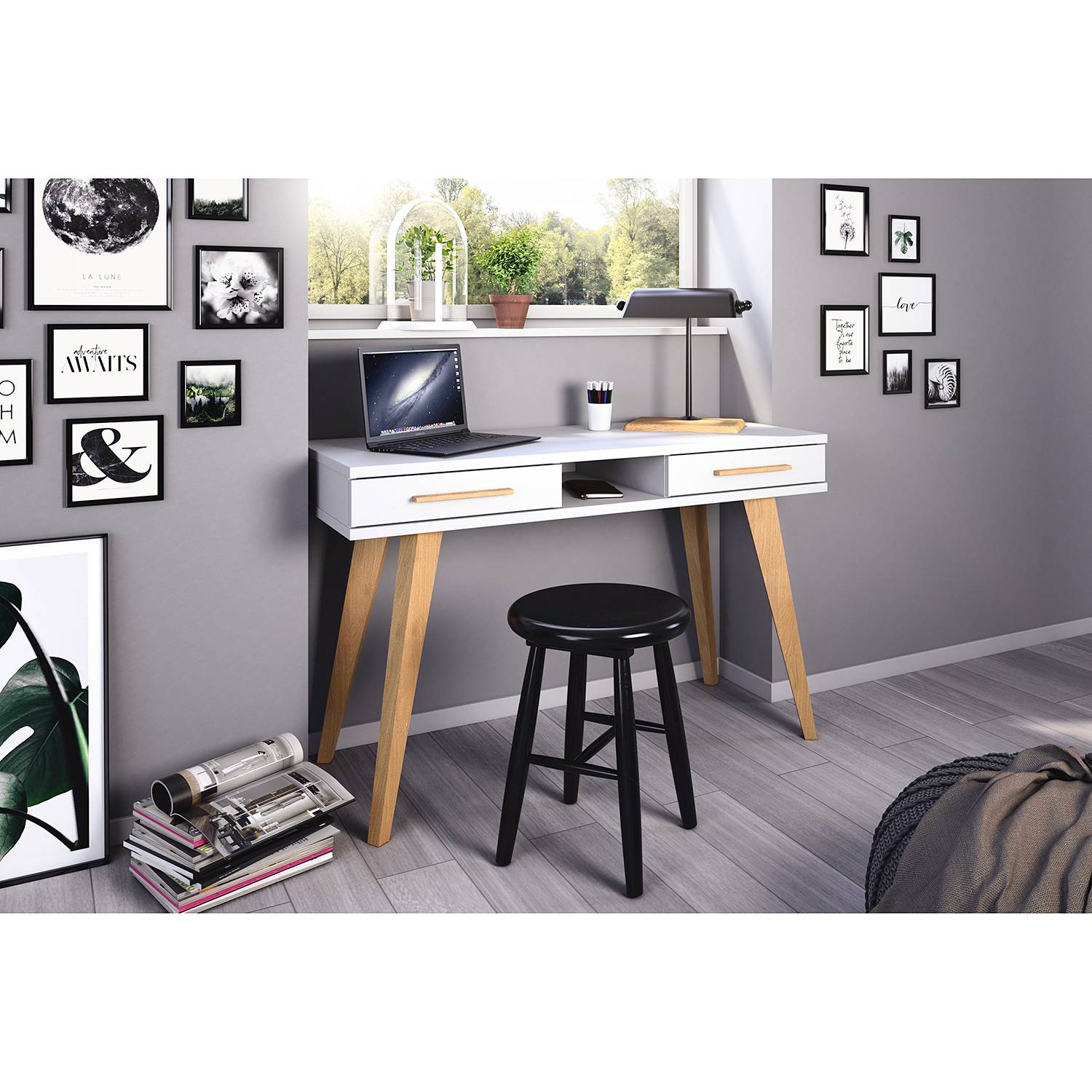 home24 Schreibtisch Carlsson