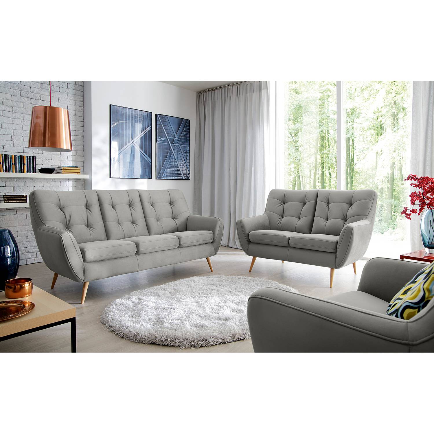 home24 Sofa Sawston I (2 -Sitzer)