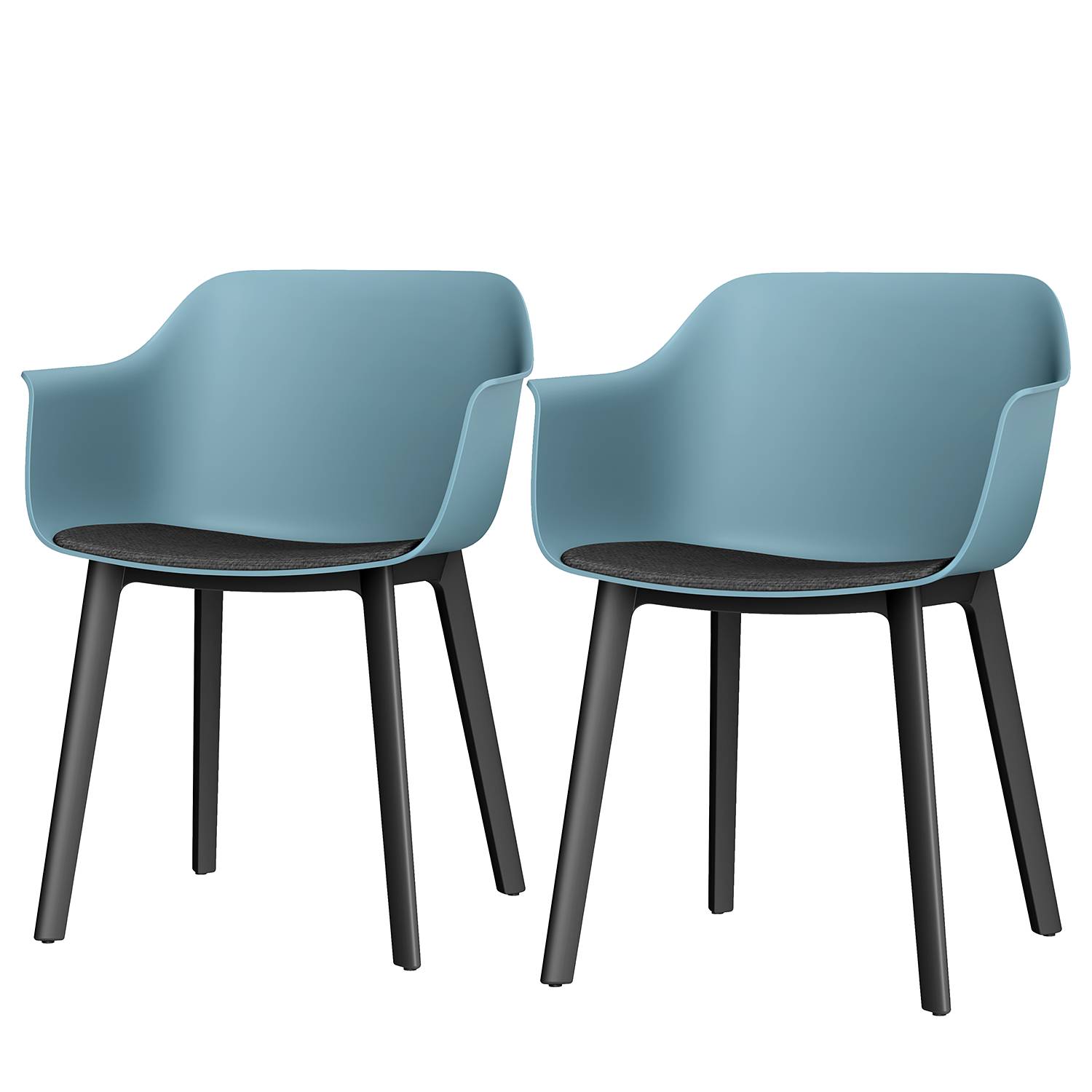 Image of Chaises à accoudoirs Shape (lot de 2) 000000001000215824