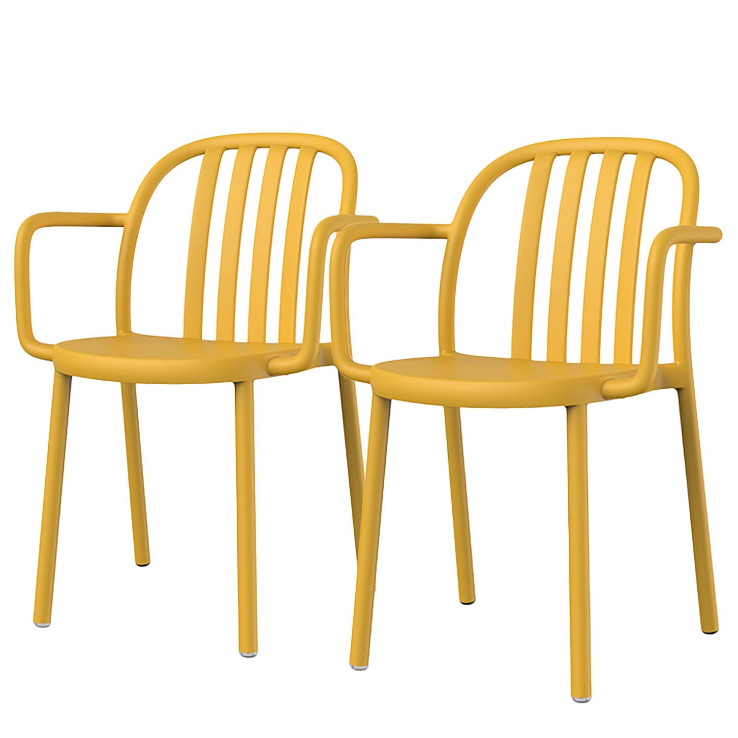 Image of Chaises à accoudoirs Sue (lot de 2) 000000001000215850