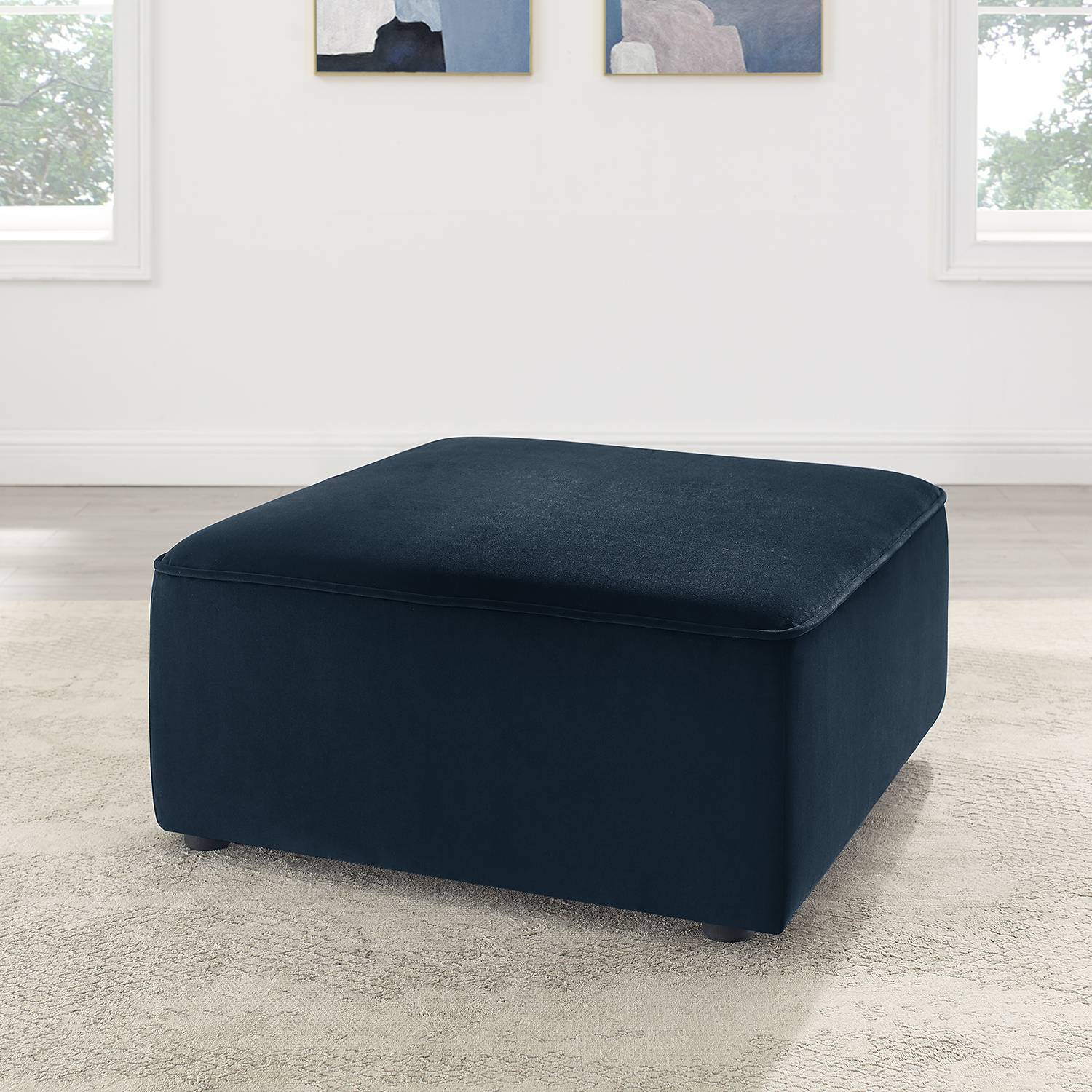 Repose-pieds capitonné Berlou II