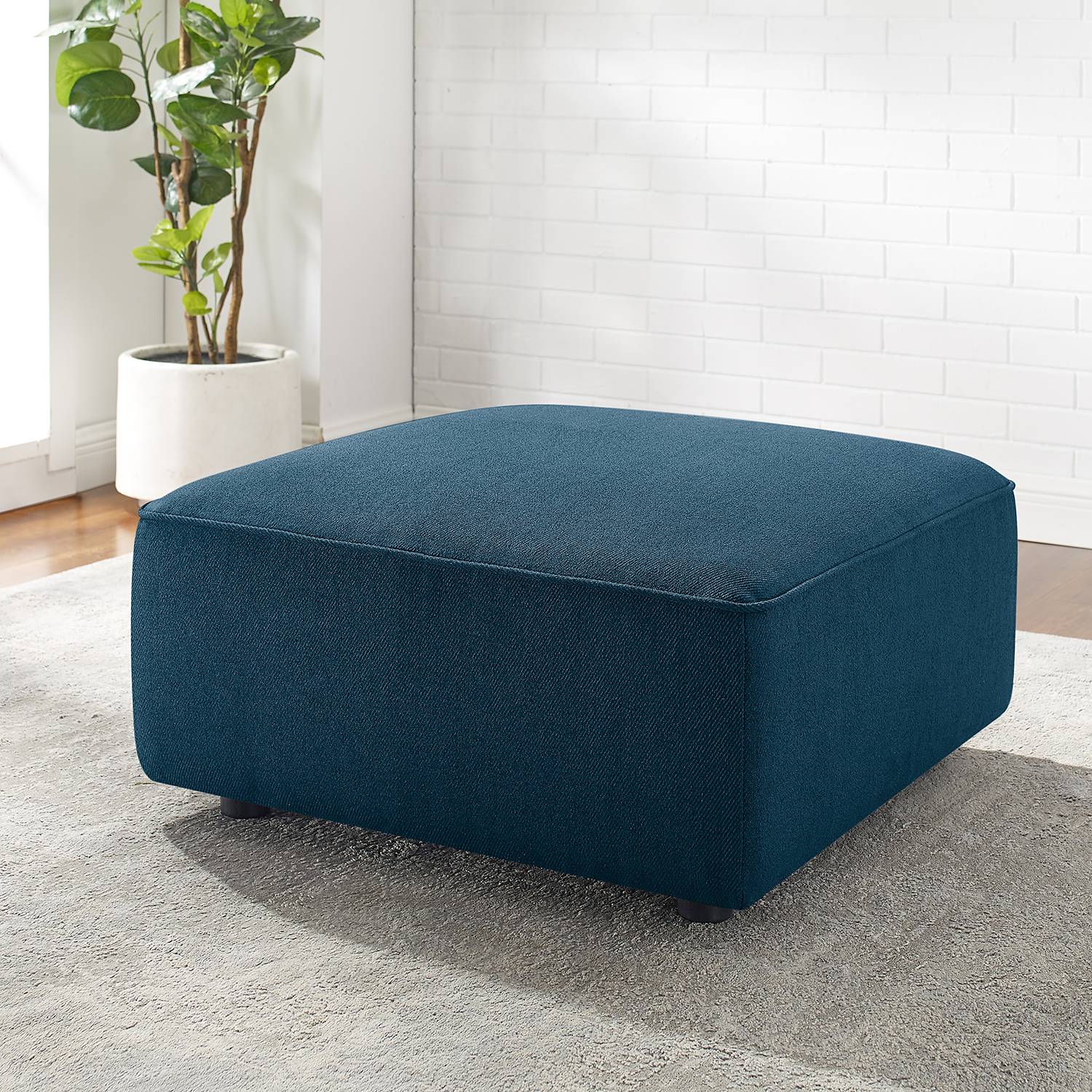 Repose-pieds capitonné Berlou I