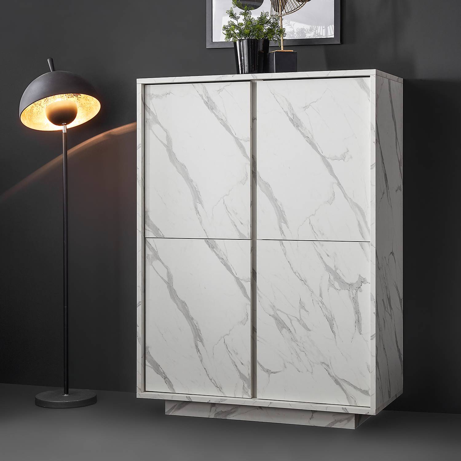 Home24 Highboard Carrara, LC Spa