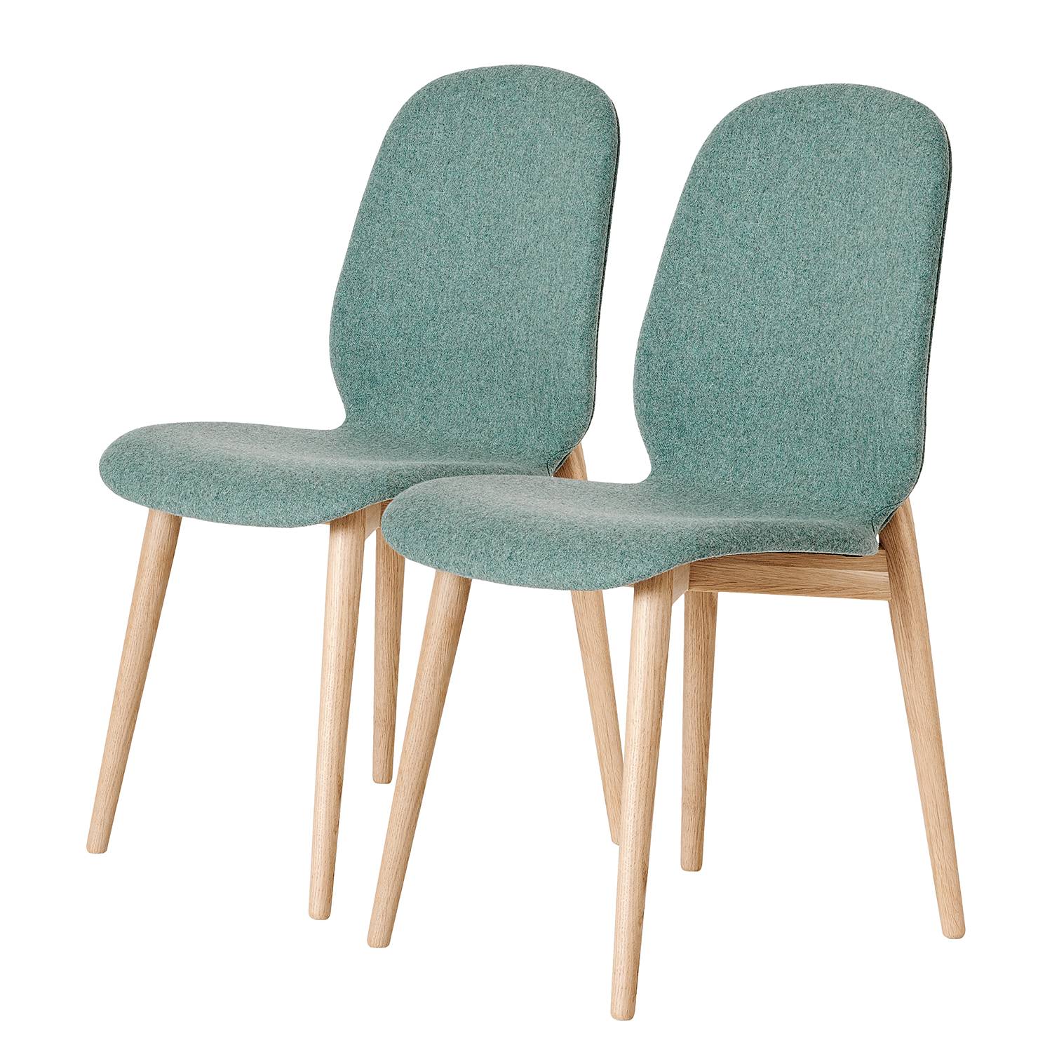 Home24 Gestoffeerde stoelen Juuma (set van 2), Studio Copenhagen