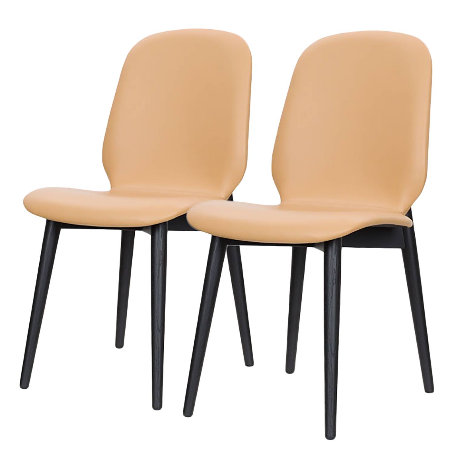 Chaises capitonnées Juuma (lot de 2)