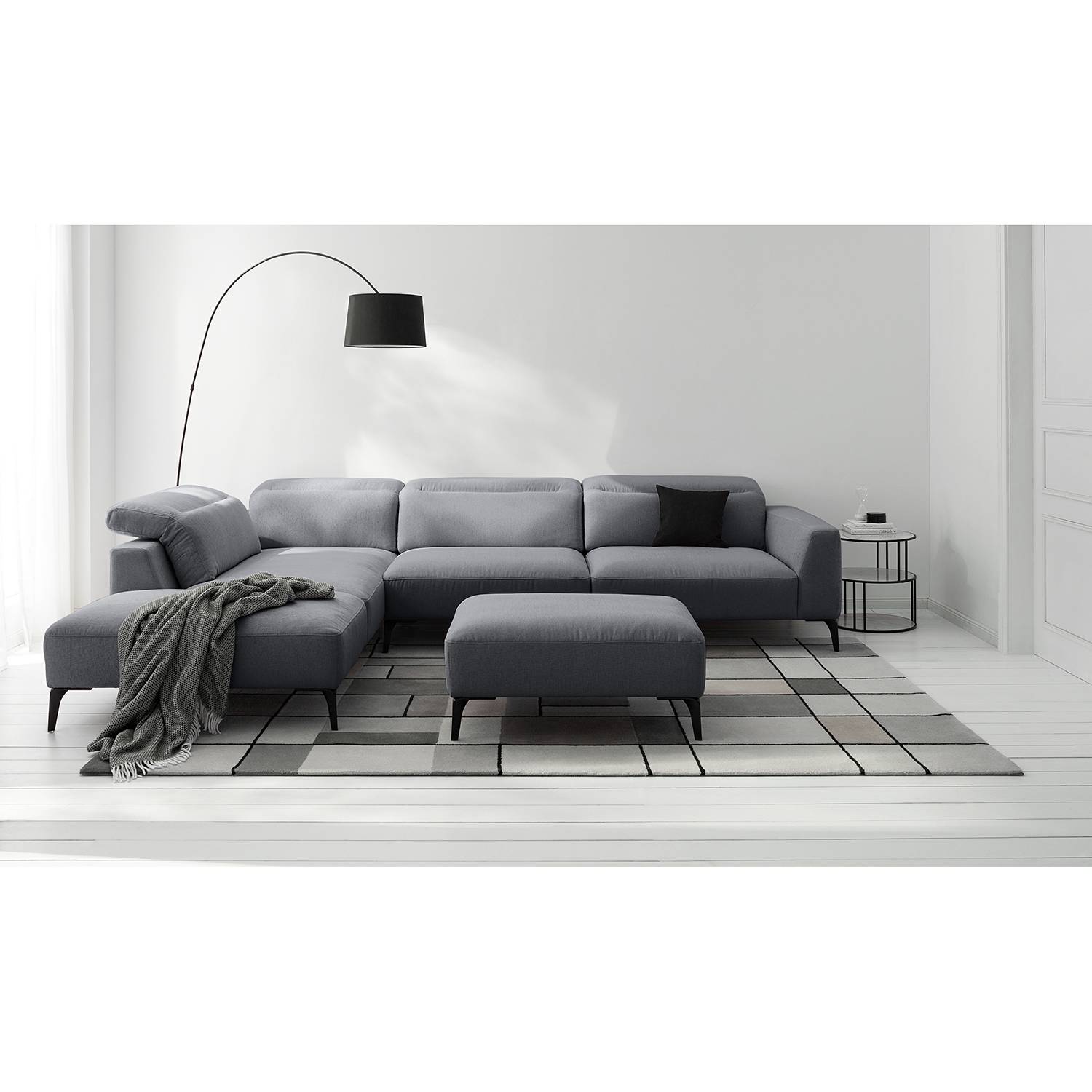 Repose-pieds capitonné Berrie