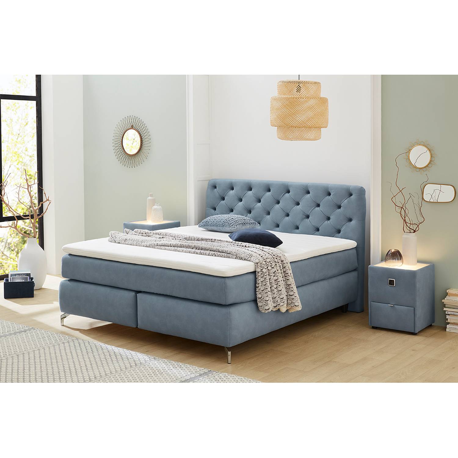 Home24 Boxspring Cooling, loftscape
