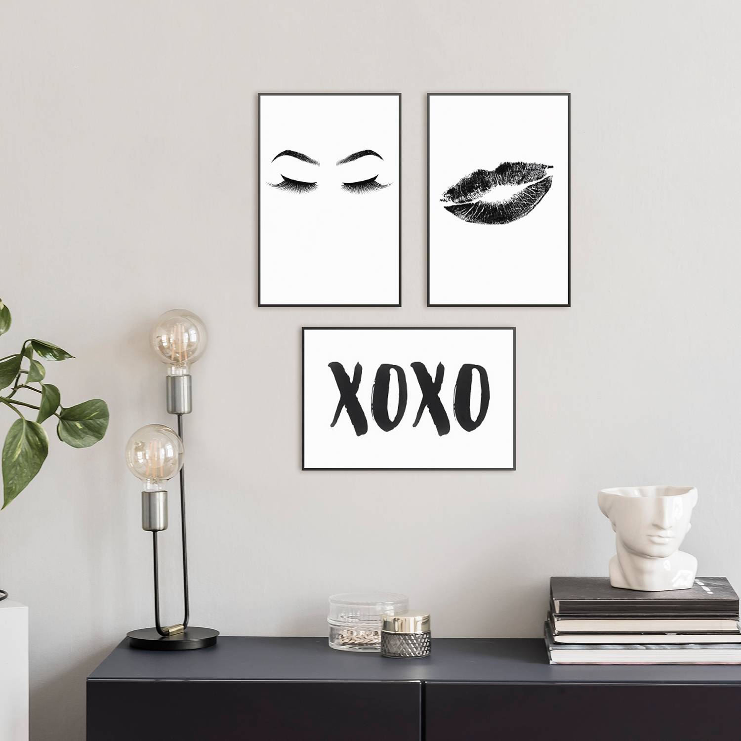 Tableaux déco Feminin (lot de 3)