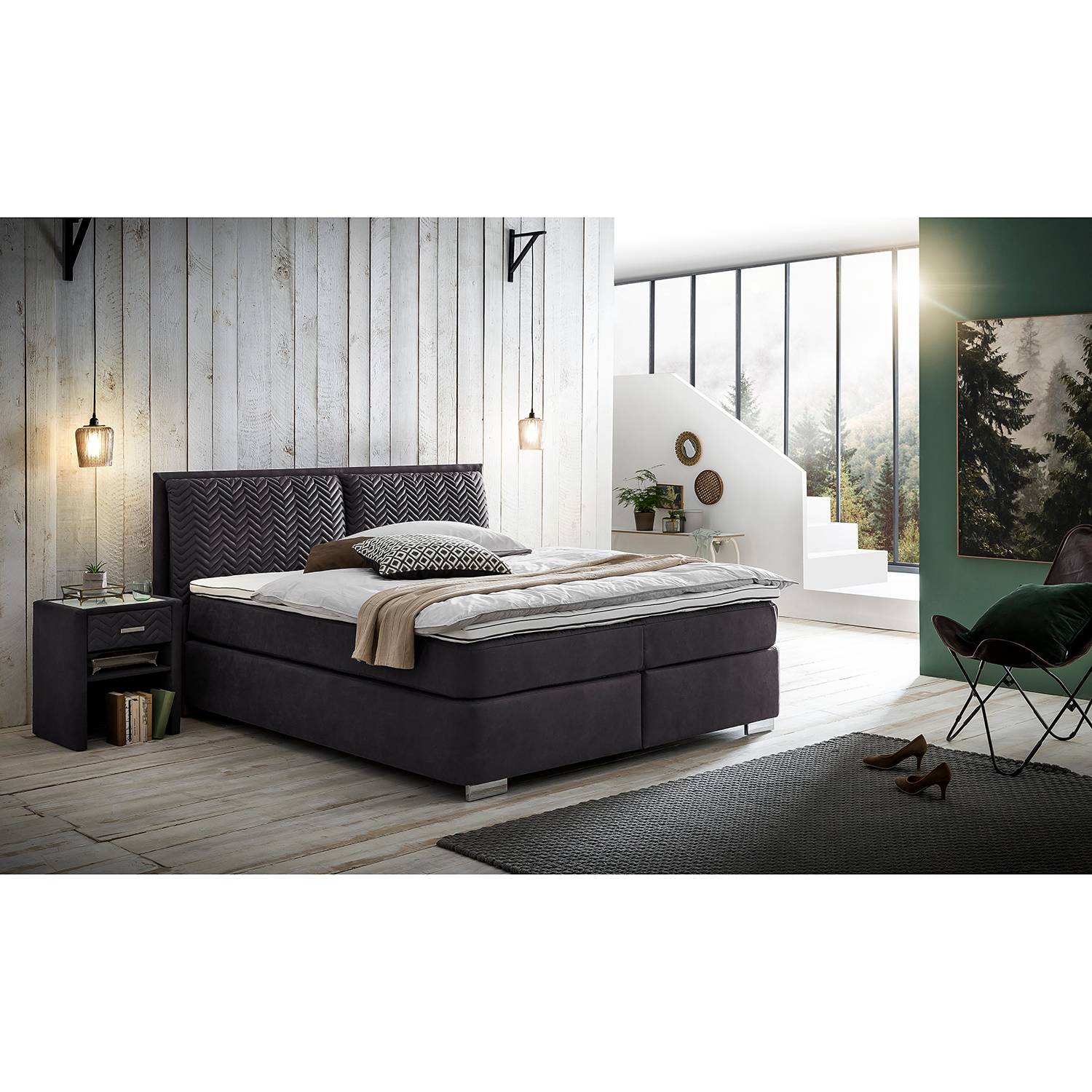 Lit boxspring Cape Vincent