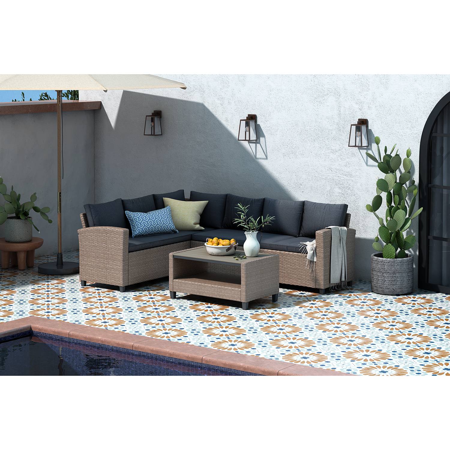 home24 Loungesofa Laurel (2-teilig)